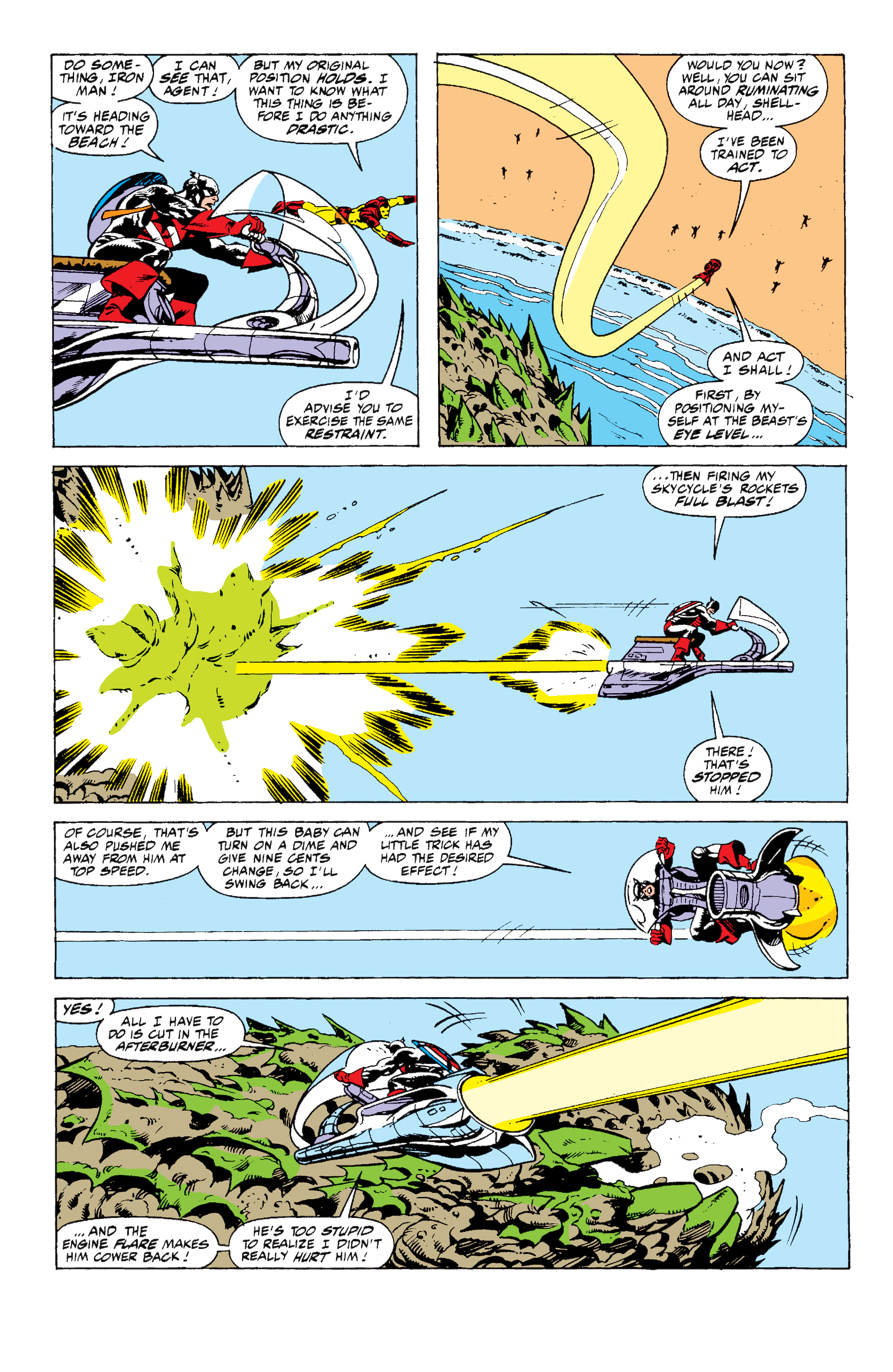 Read online Avengers West Coast Epic Collection: How The West Was Won comic -  Issue #Avengers West Coast Epic Collection Darker Than Scarlet (Part 1) - 90