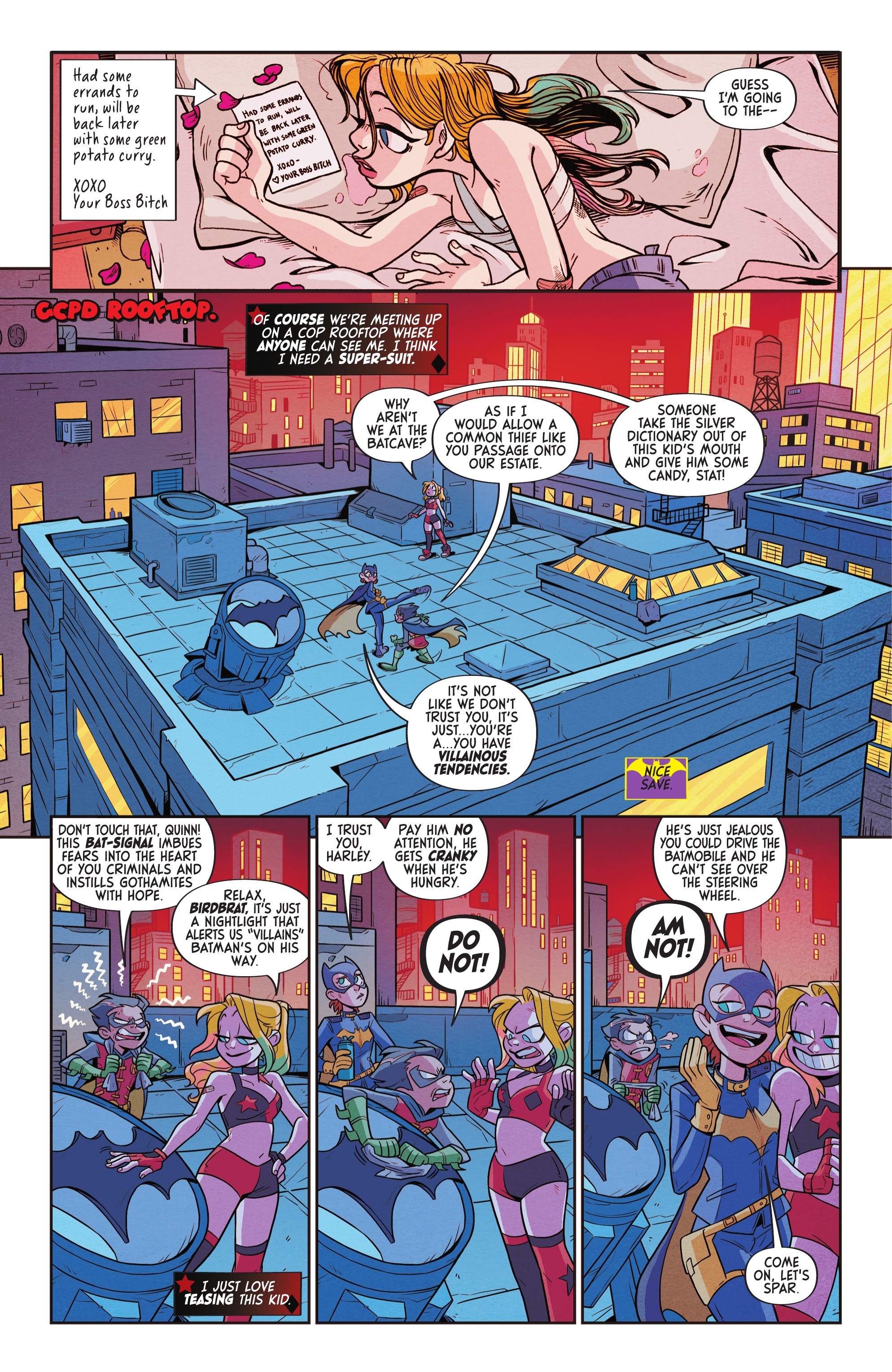 Read online Harley Quinn: The Animated Series: Legion of Bats! comic -  Issue #1 - 18