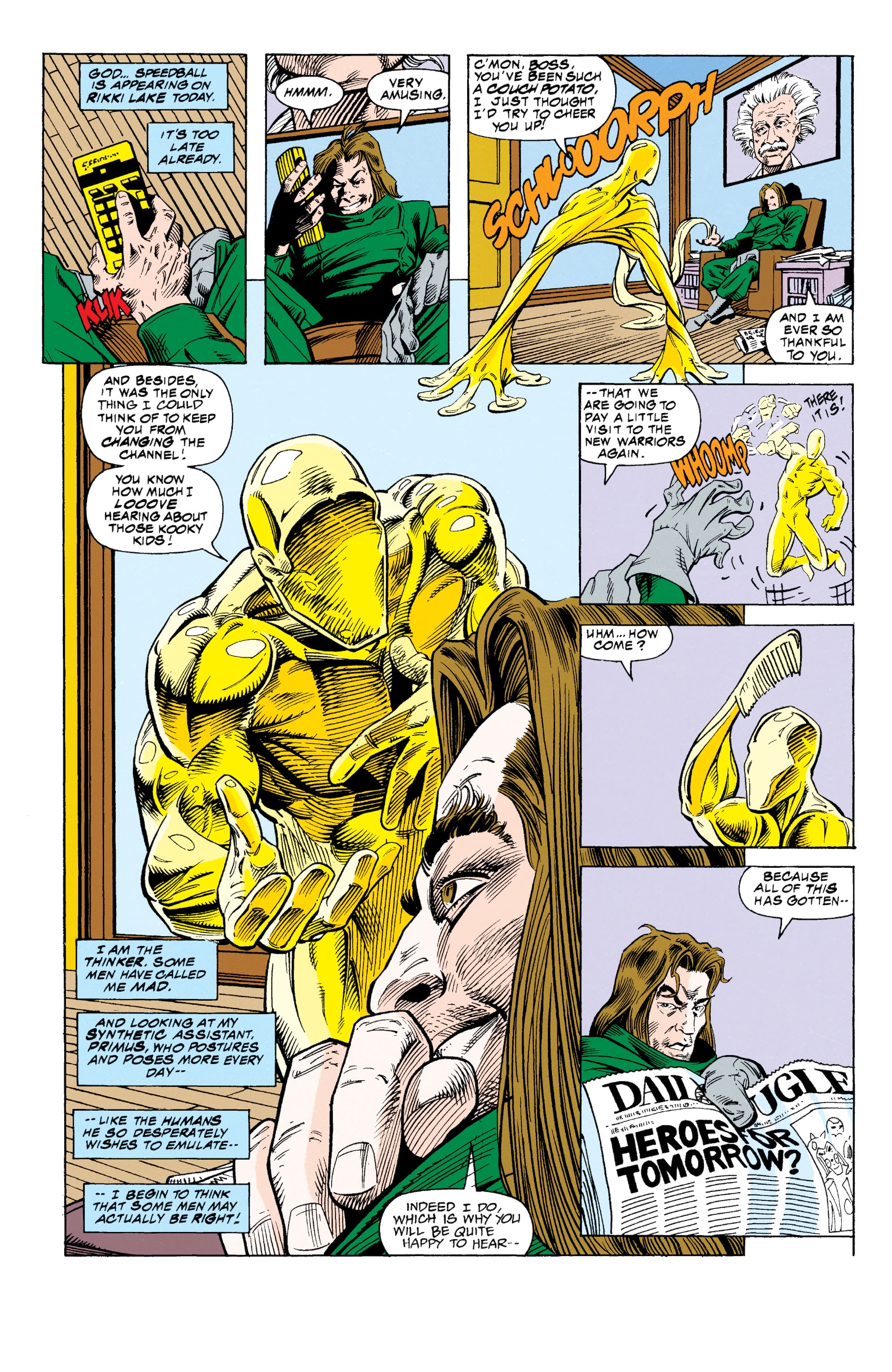 Read online The New Warriors comic -  Issue #51 - 4