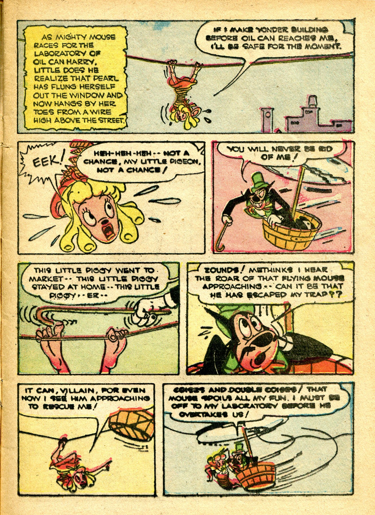 Read online Paul Terry's Mighty Mouse Comics comic -  Issue #27 - 5