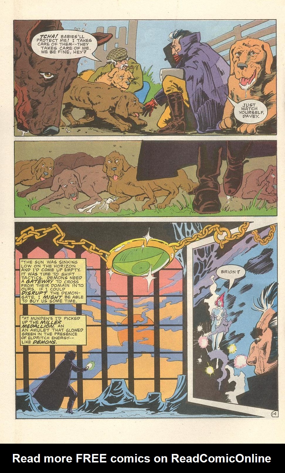 Read online Grimjack comic -  Issue #23 - 18