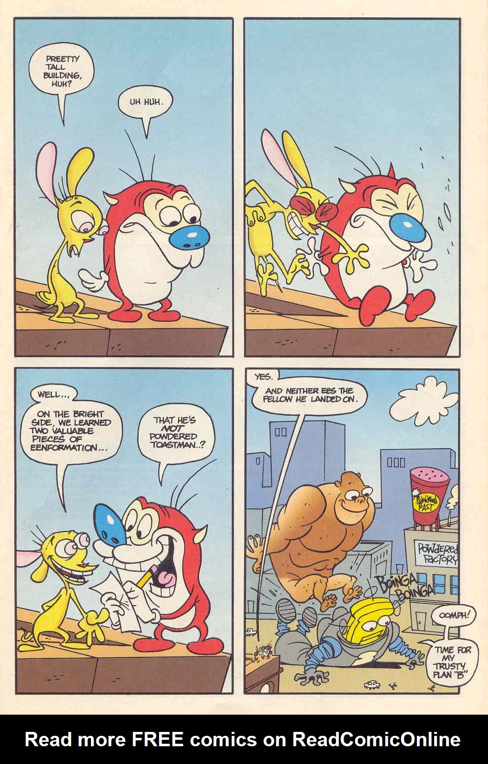 Read online Ren & Stimpy Show Special Powdered Toastman comic -  Issue # Full - 44