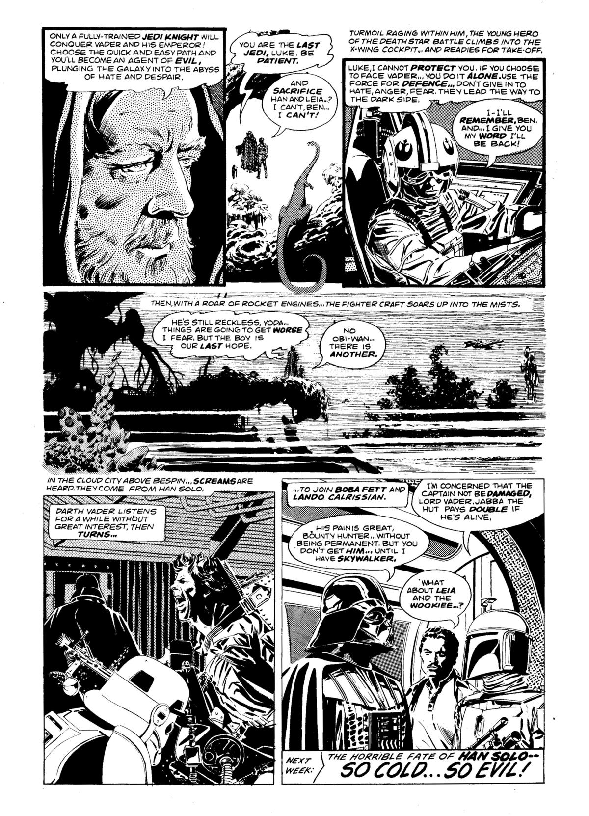 Read online Star Wars Weekly: The Empire Strikes Back comic -  Issue #131 - 8