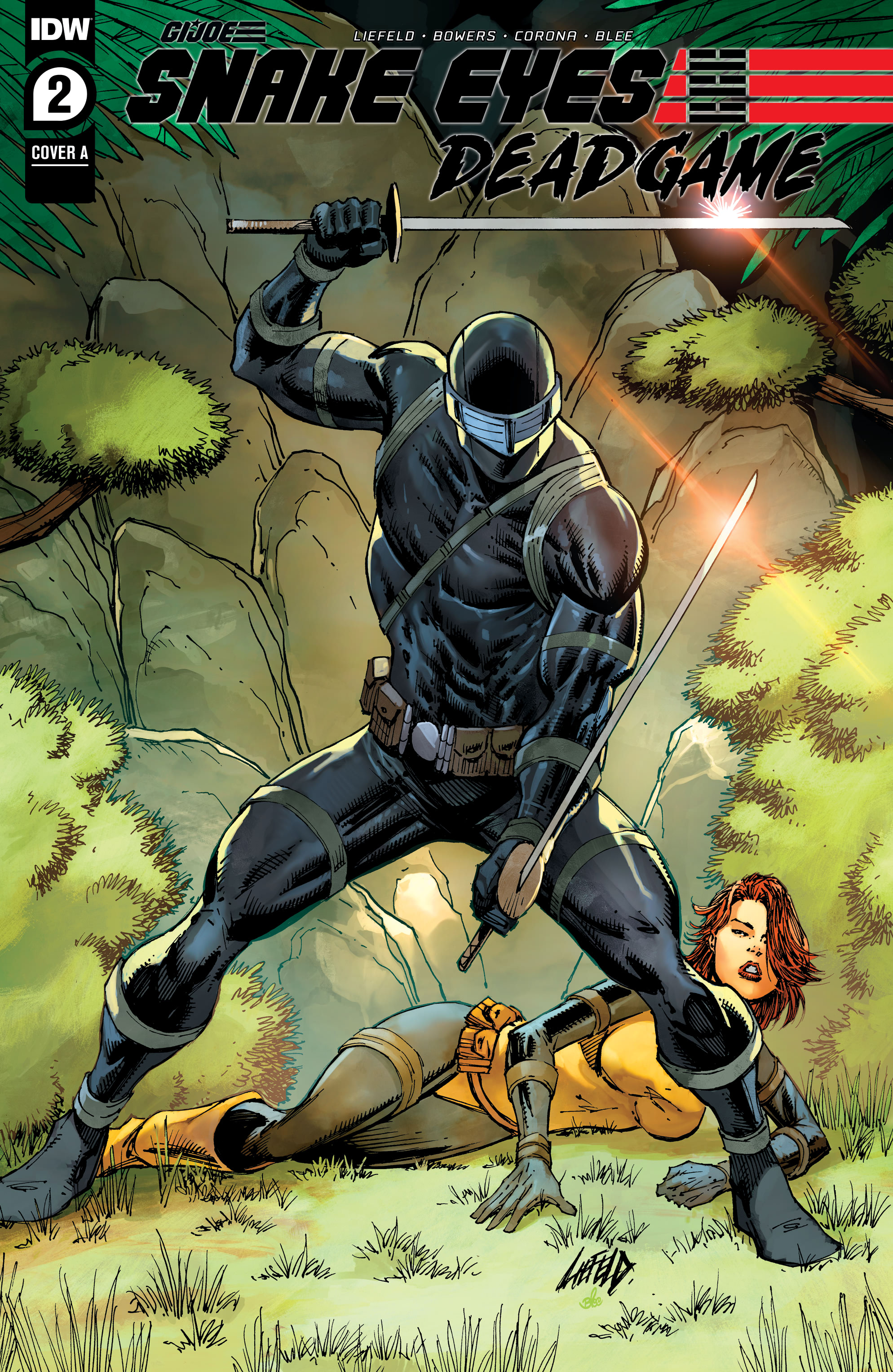 Read online Snake Eyes: Deadgame comic -  Issue #2 - 1