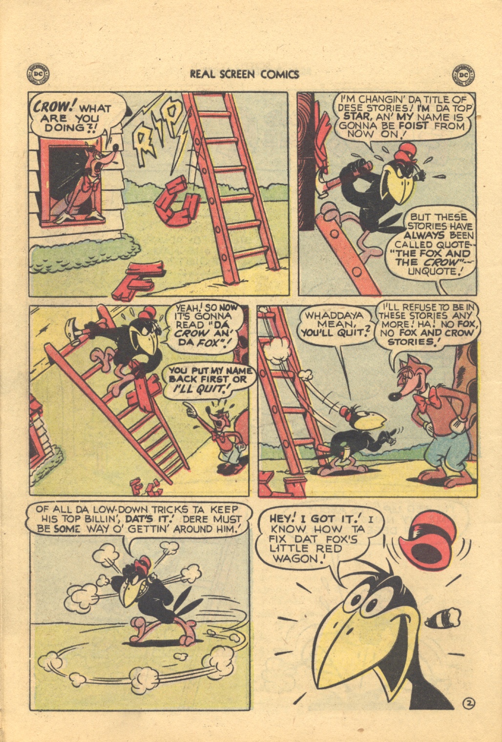Read online Real Screen Comics comic -  Issue #33 - 42