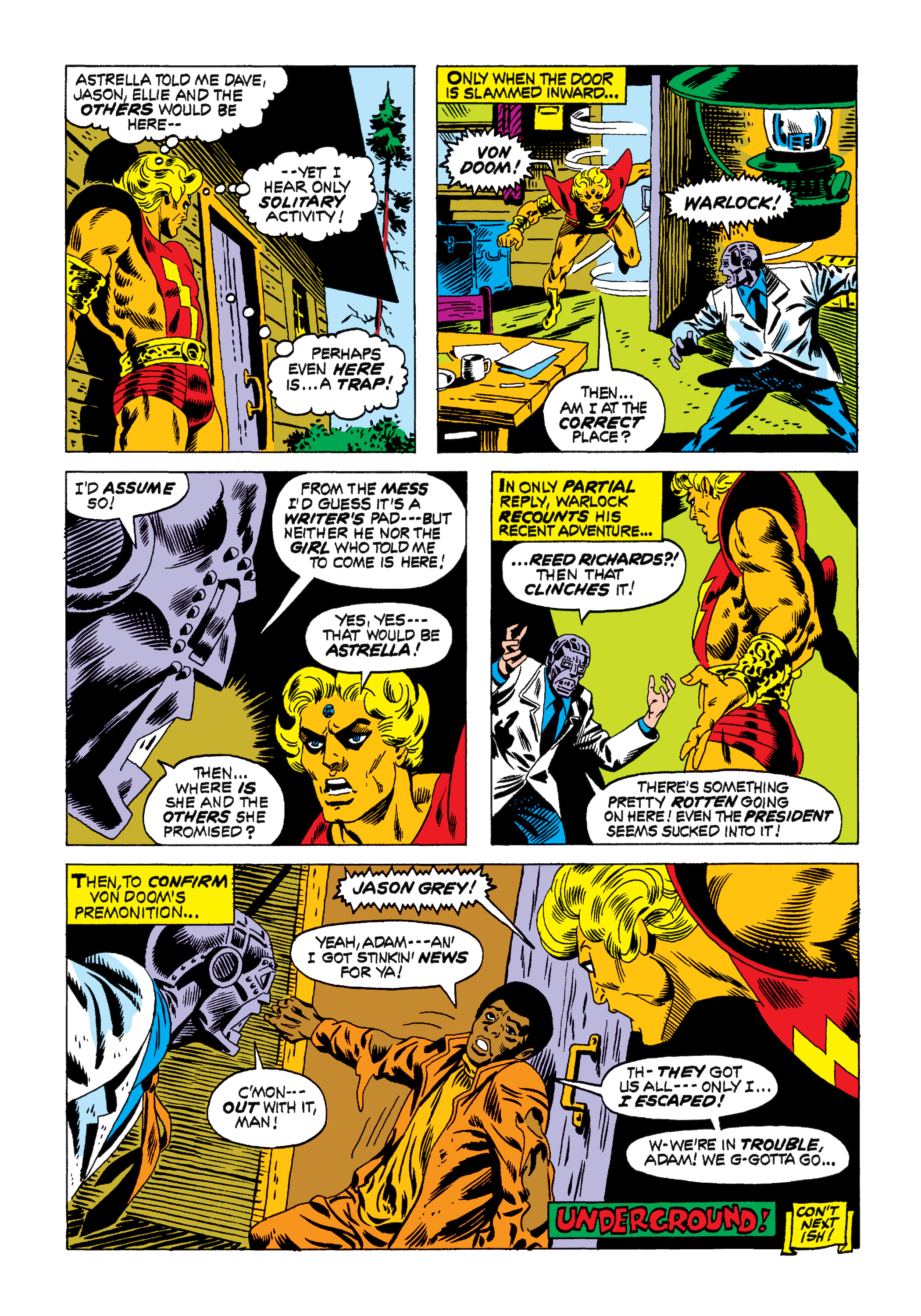 Read online Marvel Masterworks: Warlock comic -  Issue # TPB 1 (Part 2) - 80