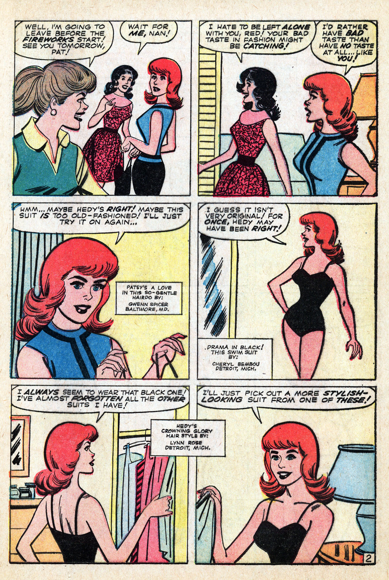 Read online Patsy Walker comic -  Issue #110 - 21