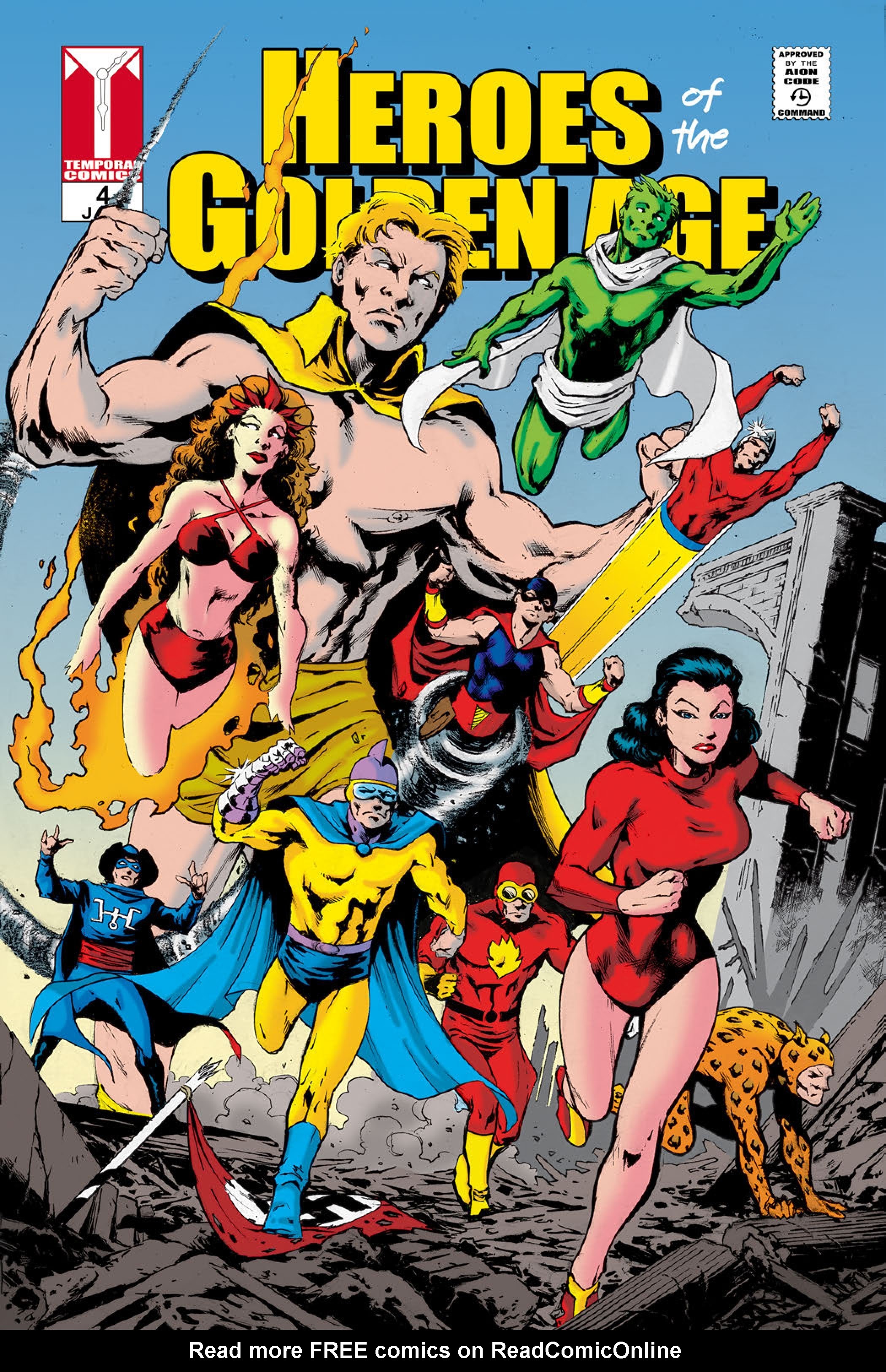 Read online Heroes of the Golden Age comic -  Issue #4 - 4