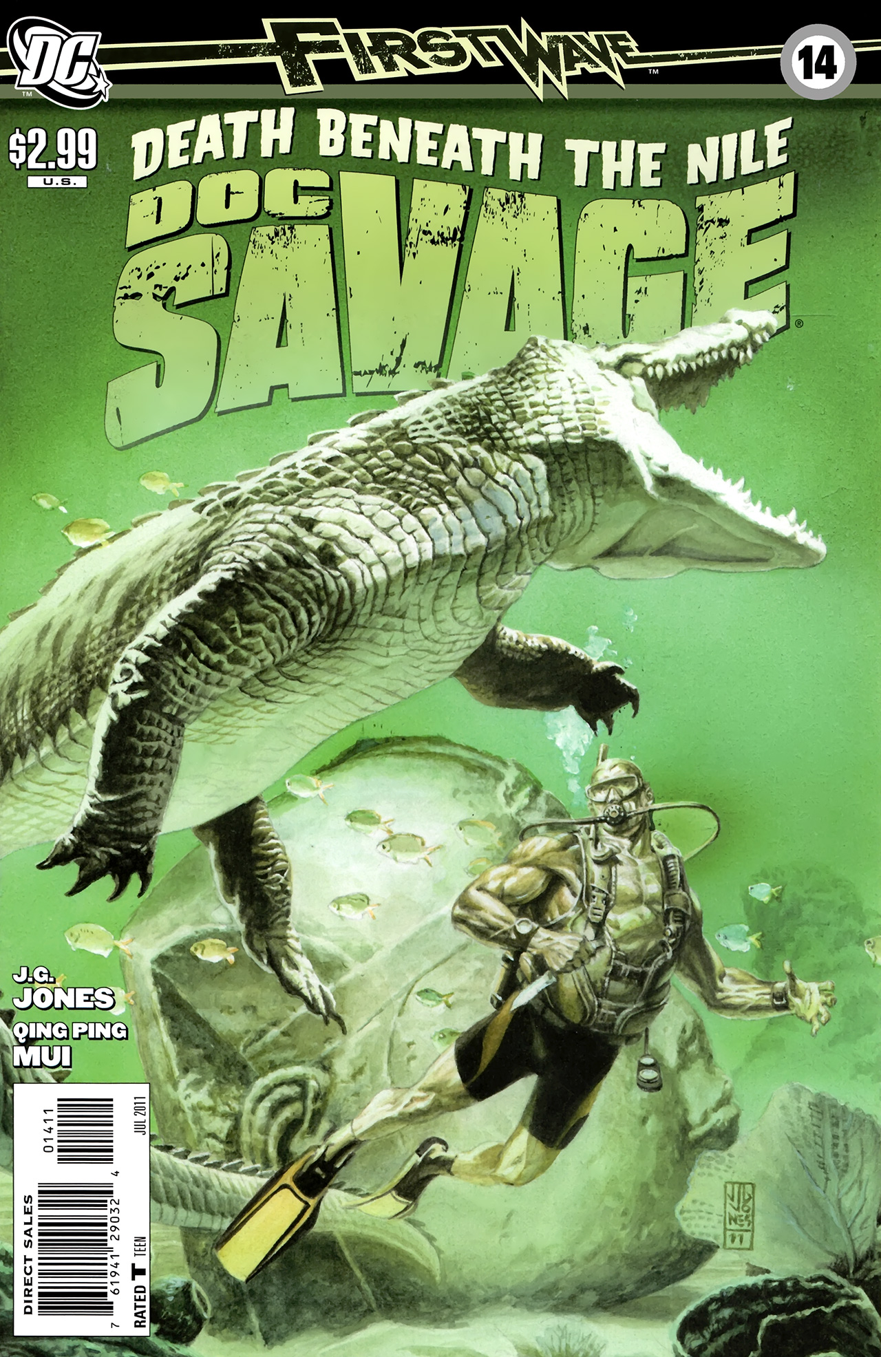 Read online Doc Savage (2010) comic -  Issue #14 - 1