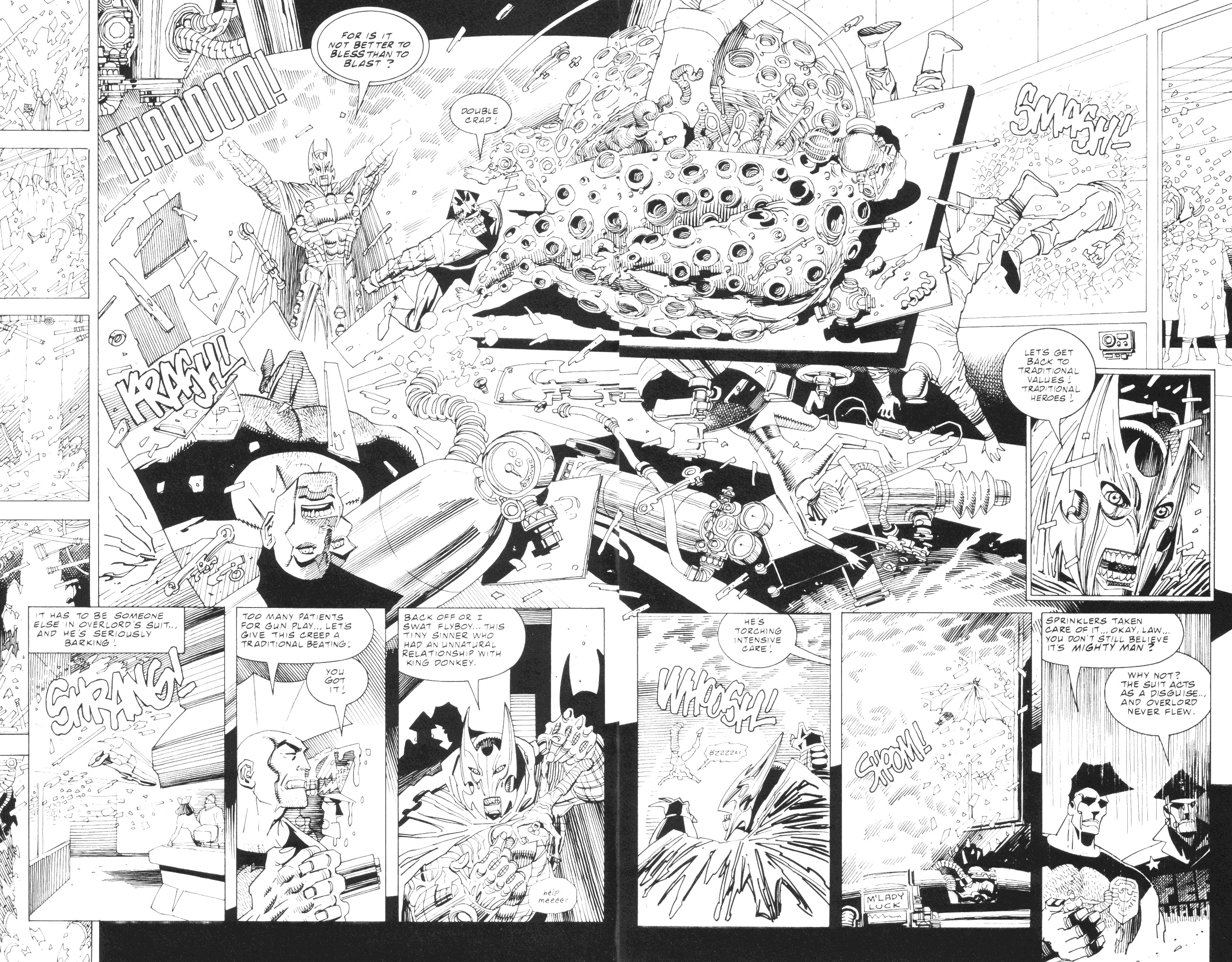 Read online The Savage Dragon: Marshal Law comic -  Issue #2 - 6