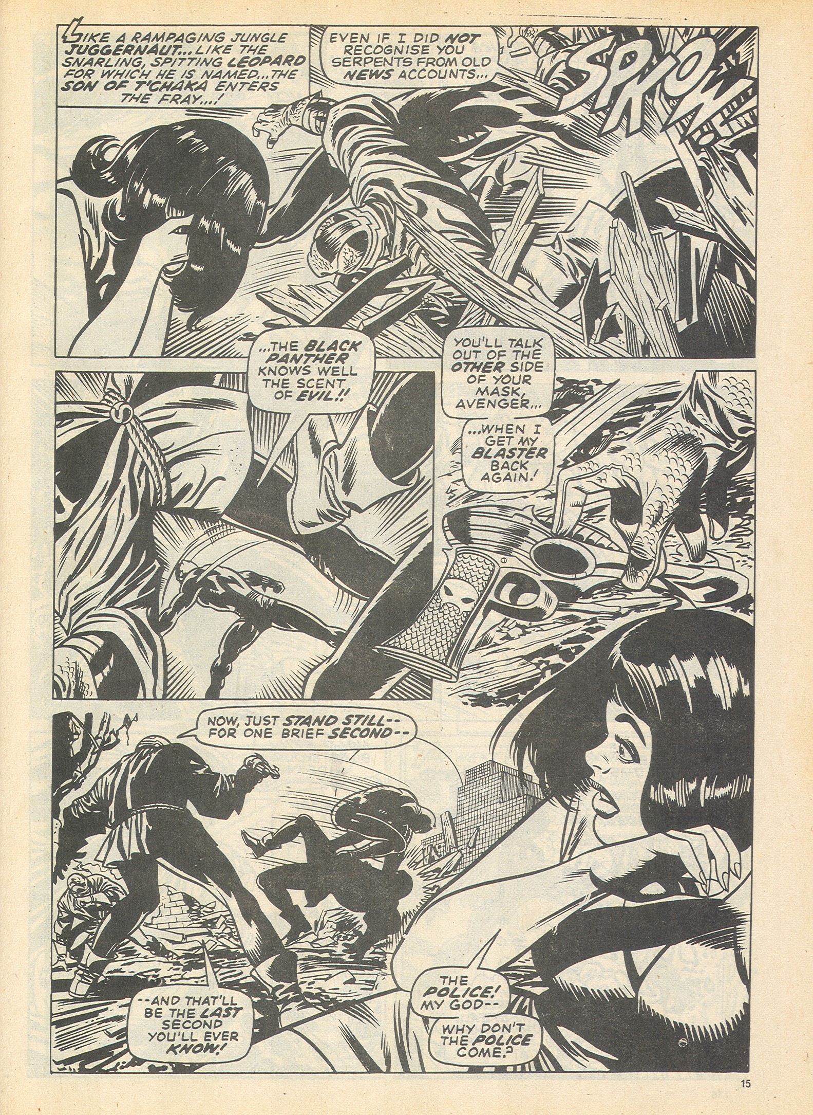 Read online The Avengers (1973) comic -  Issue #111 - 15