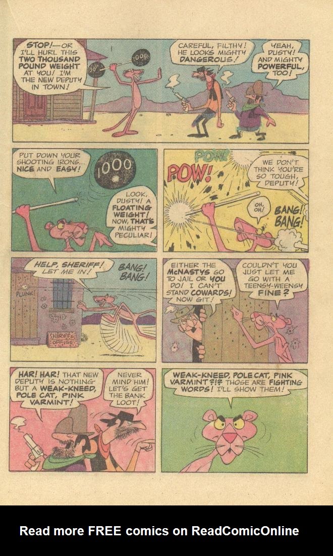 Read online The Pink Panther (1971) comic -  Issue #16 - 17