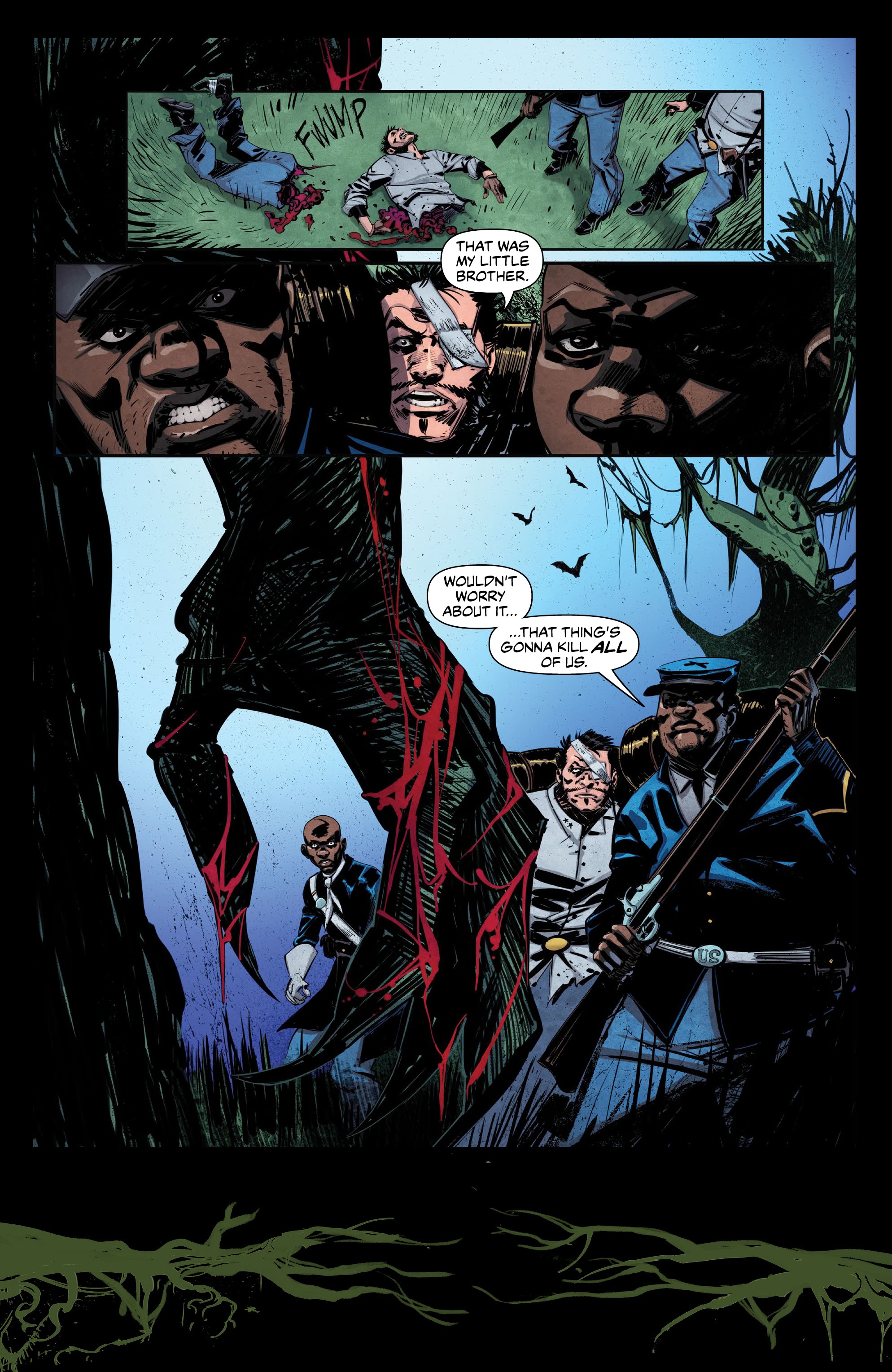 Read online Swamp God comic -  Issue #3 - 10