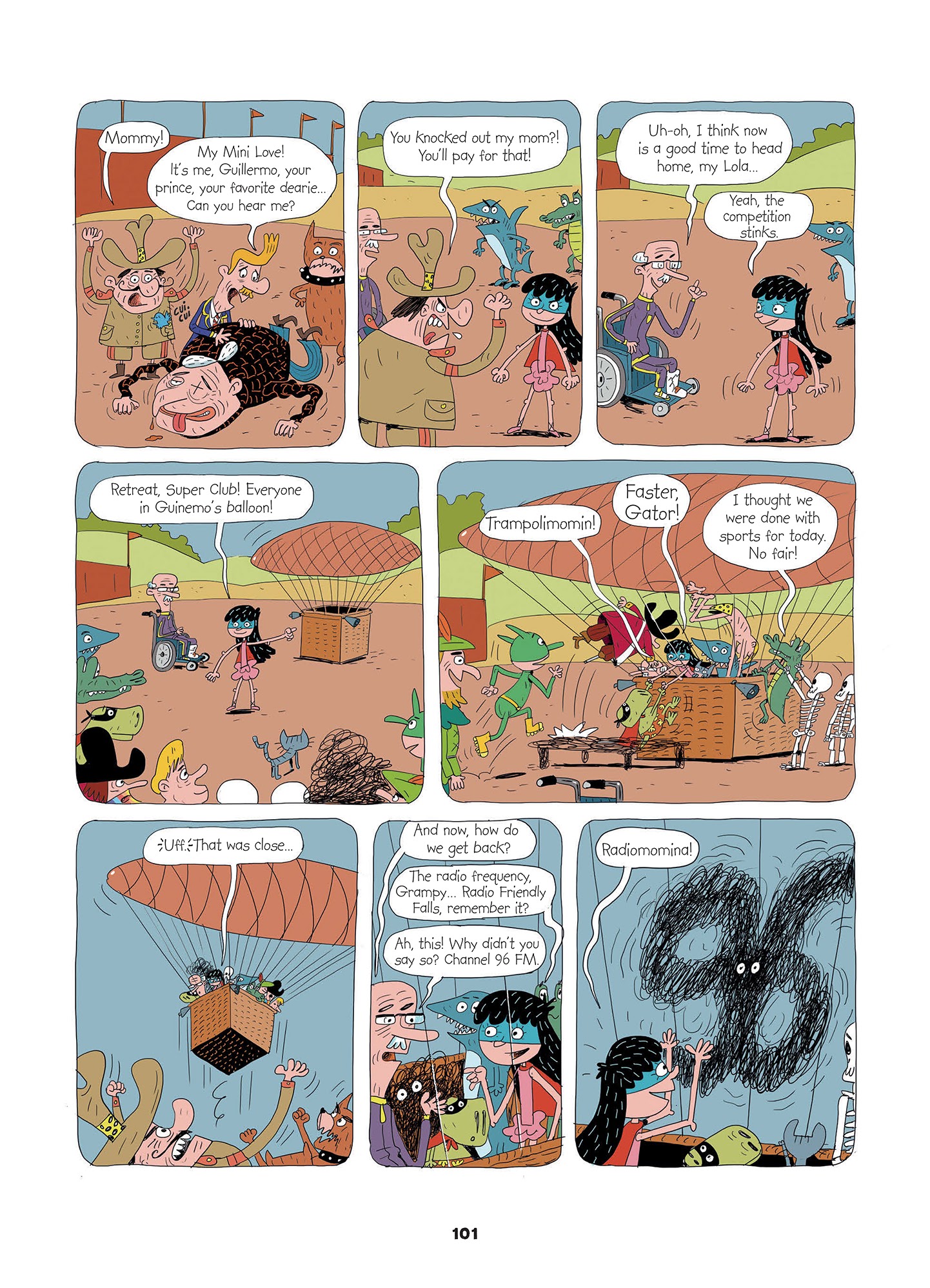 Read online Lola's Super Club comic -  Issue # TPB 2 - 103