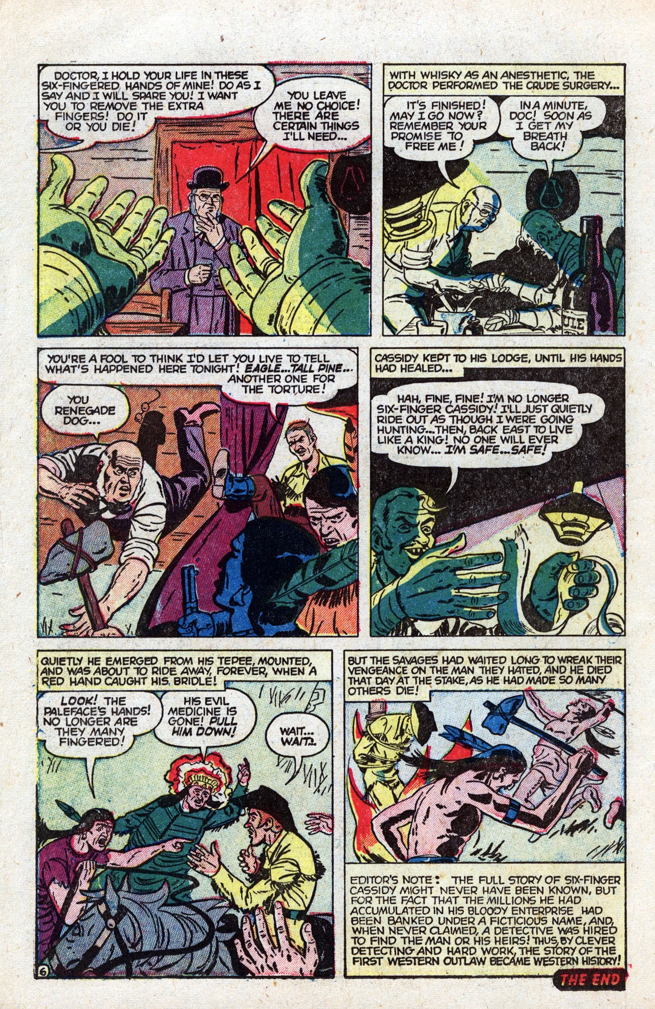 Read online Western Thrillers (1954) comic -  Issue #3 - 18