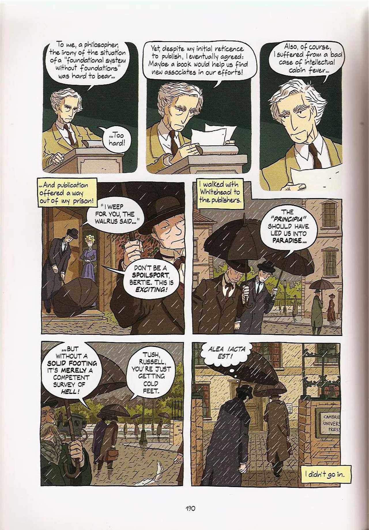 Read online Logicomix comic -  Issue # TPB - 181