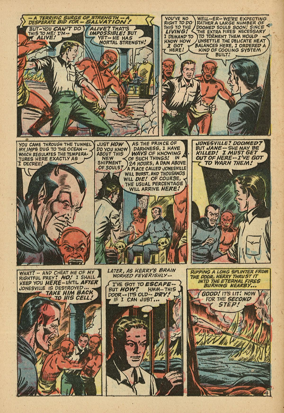 Read online Adventures Into The Unknown comic -  Issue #38 - 16