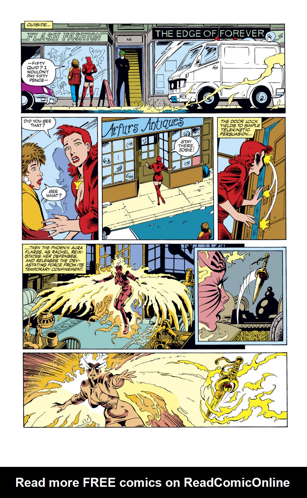 Read online Excalibur (1988) comic -  Issue #44 - 17
