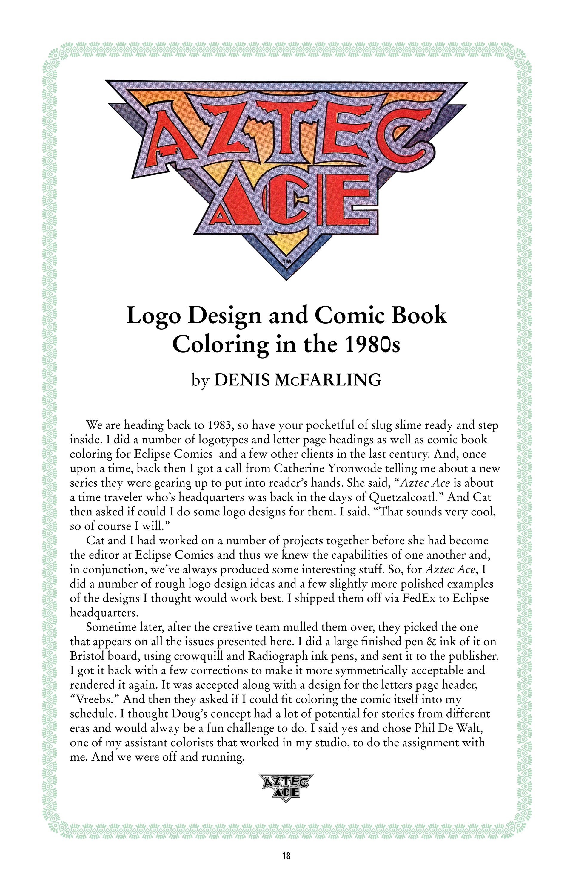 Read online Aztec Ace comic -  Issue # _The Complete Collection (Part 1) - 20