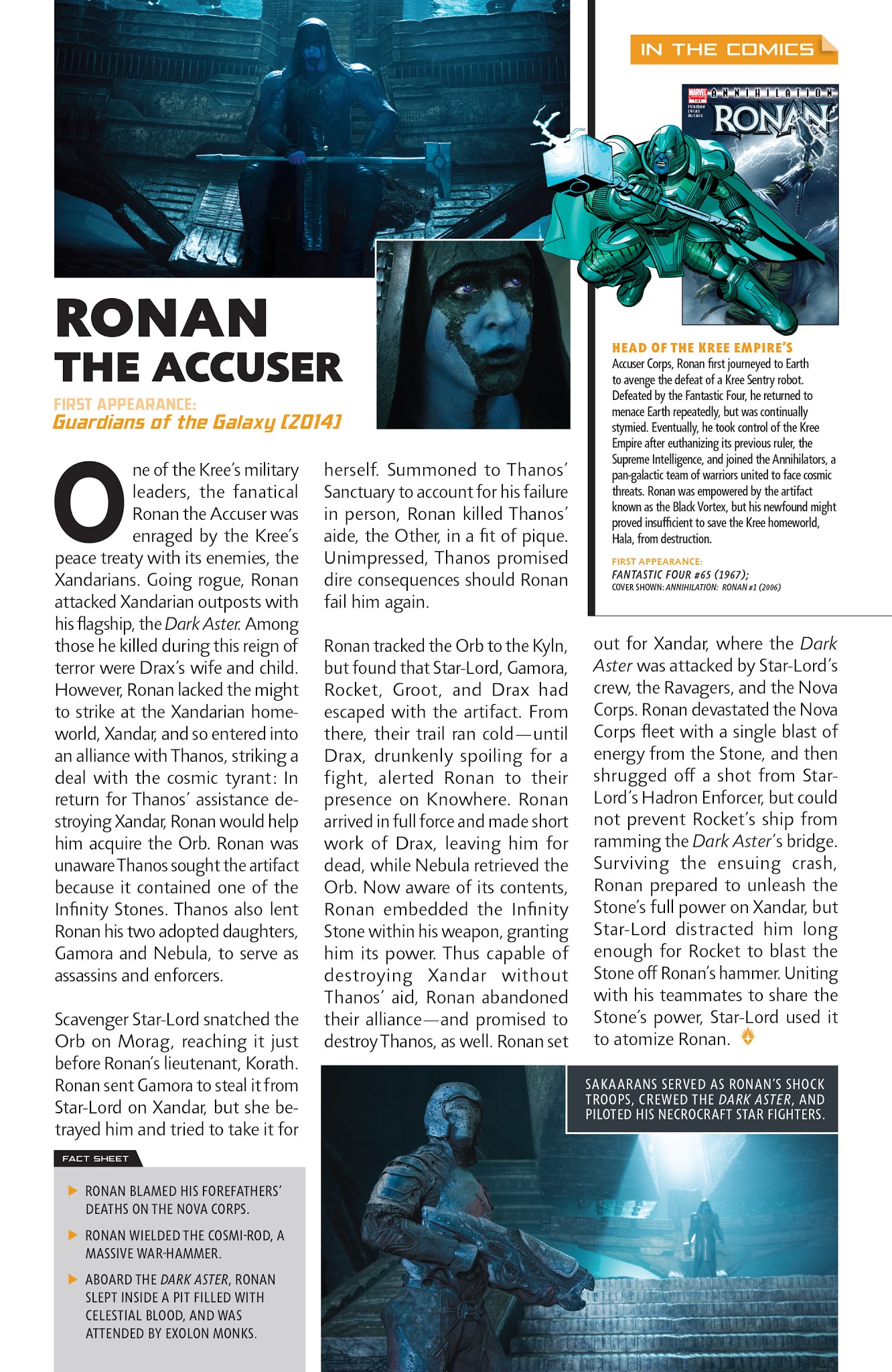 Read online Guidebook to the Marvel Cinematic Universe - Marvel's Guardians of the Galaxy comic -  Issue # Full - 13