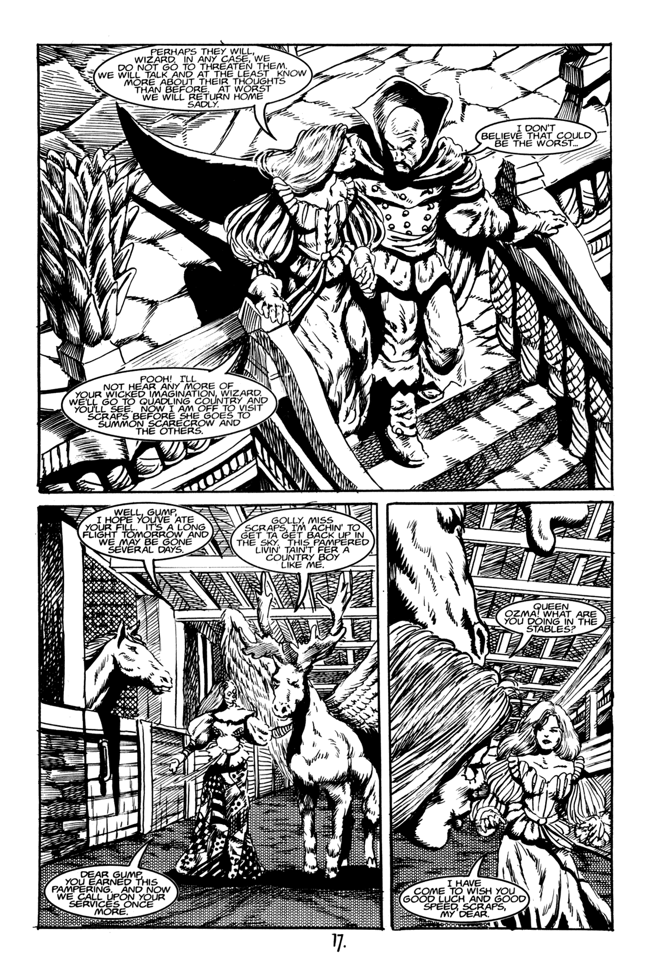 Read online Dark Oz comic -  Issue #2 - 19