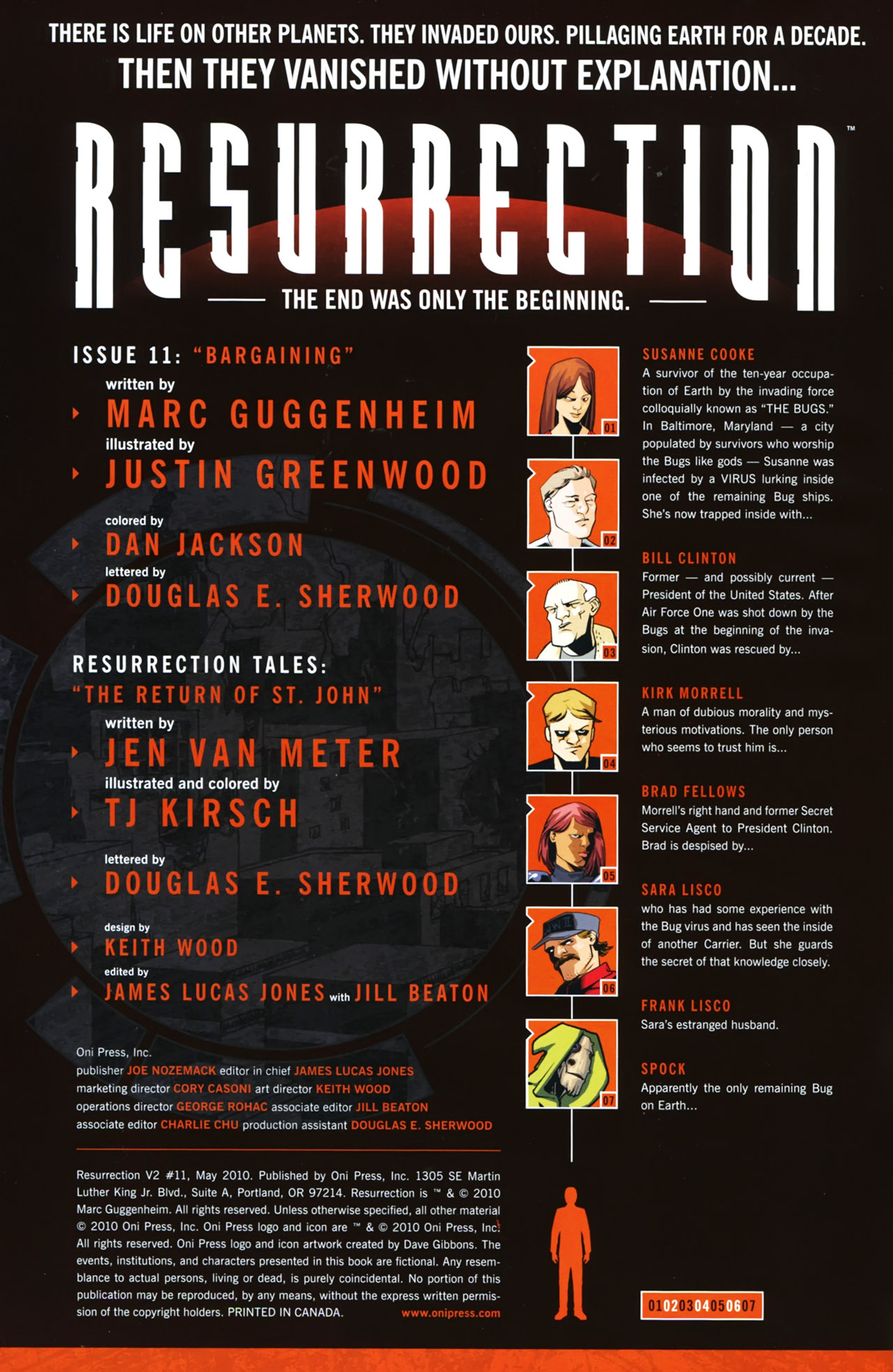Read online Resurrection (2009) comic -  Issue #11 - 2