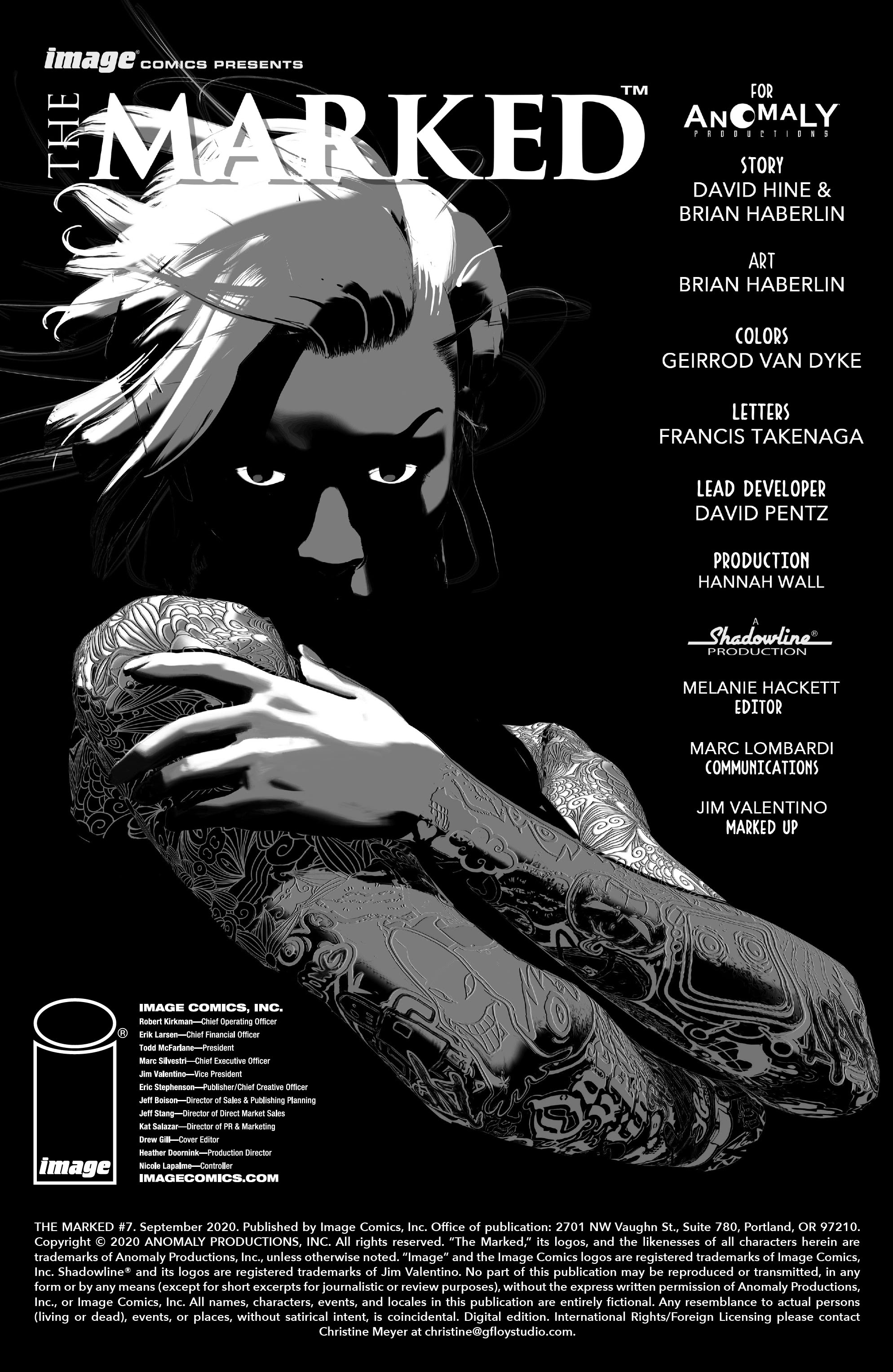 Read online The Marked comic -  Issue #7 - 2