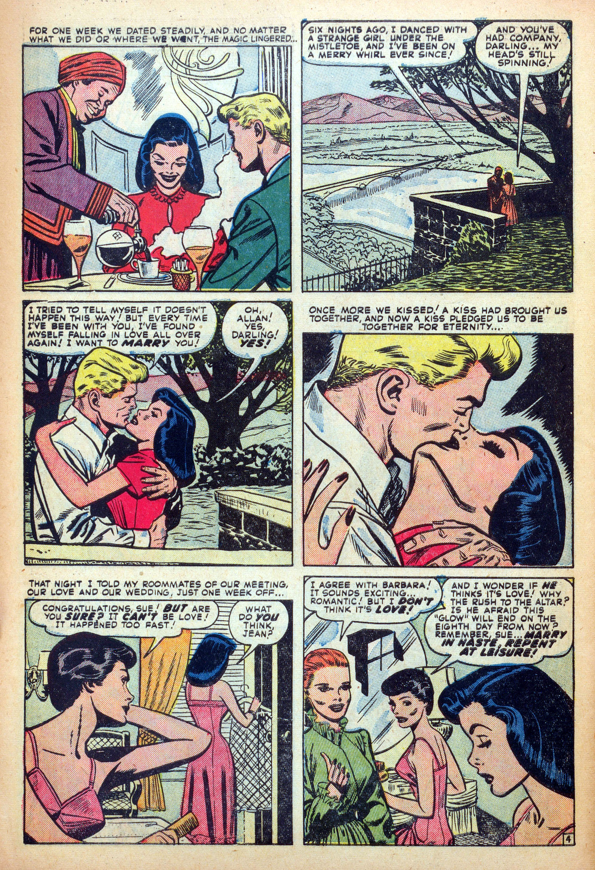 Read online Secret Story Romances comic -  Issue #7 - 30