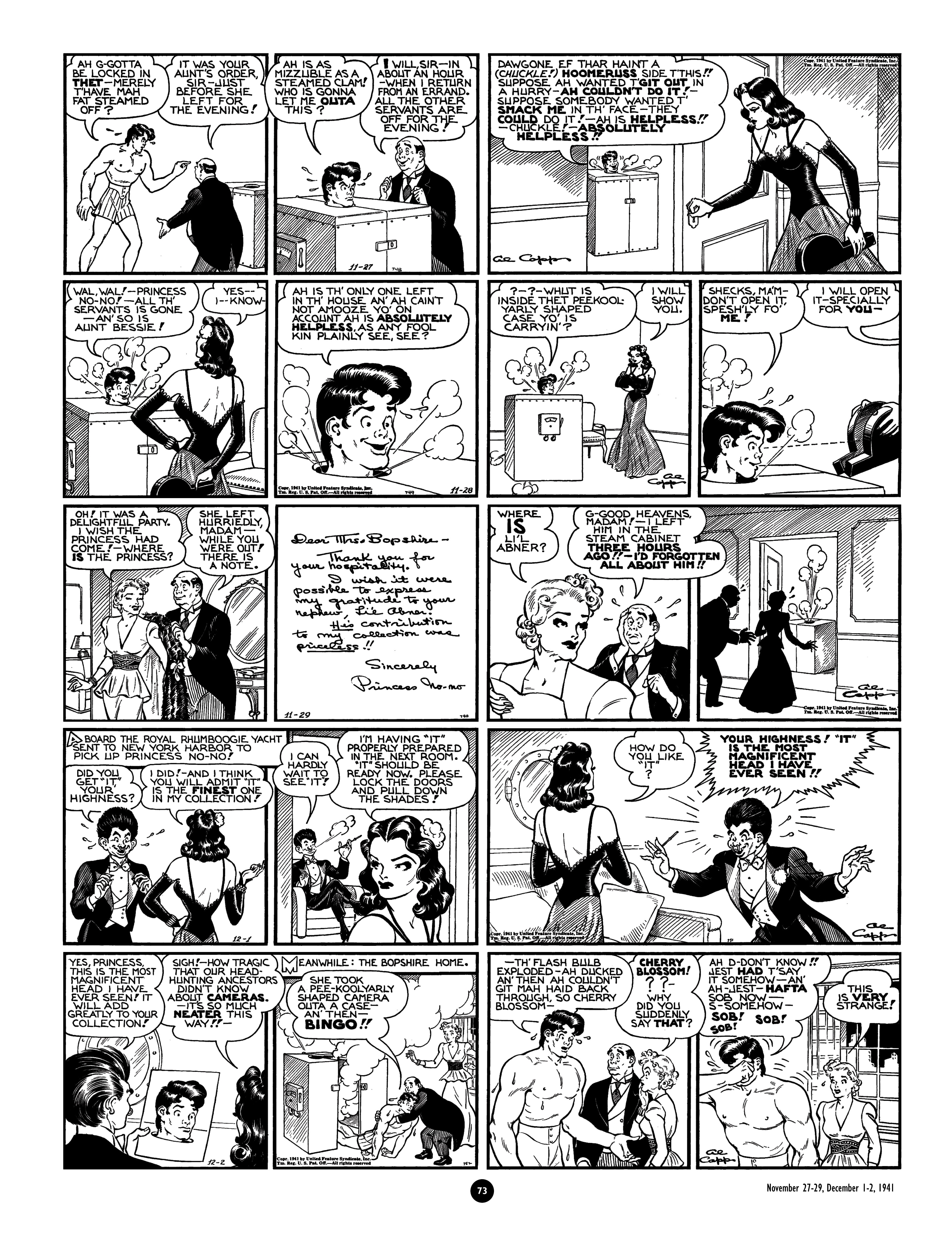 Read online Al Capp's Li'l Abner Complete Daily & Color Sunday Comics comic -  Issue # TPB 4 (Part 1) - 74