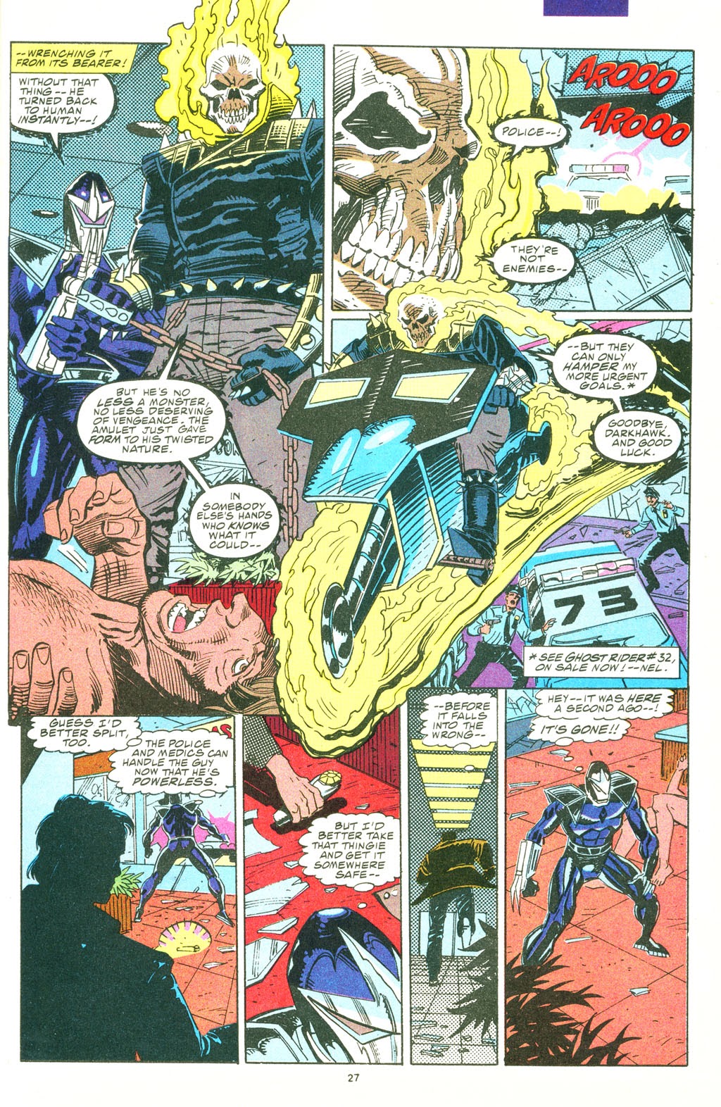 Read online Darkhawk (1991) comic -  Issue #22 - 20