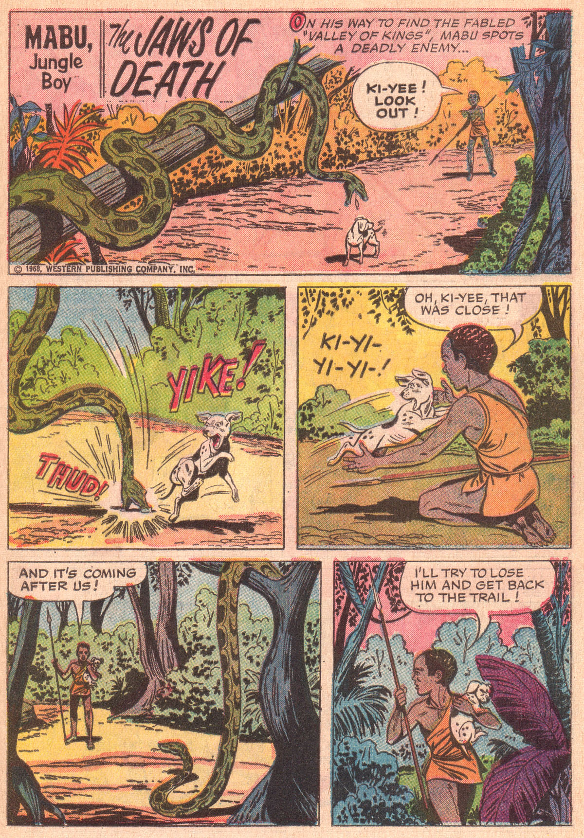 Read online Korak, Son of Tarzan (1964) comic -  Issue #25 - 29