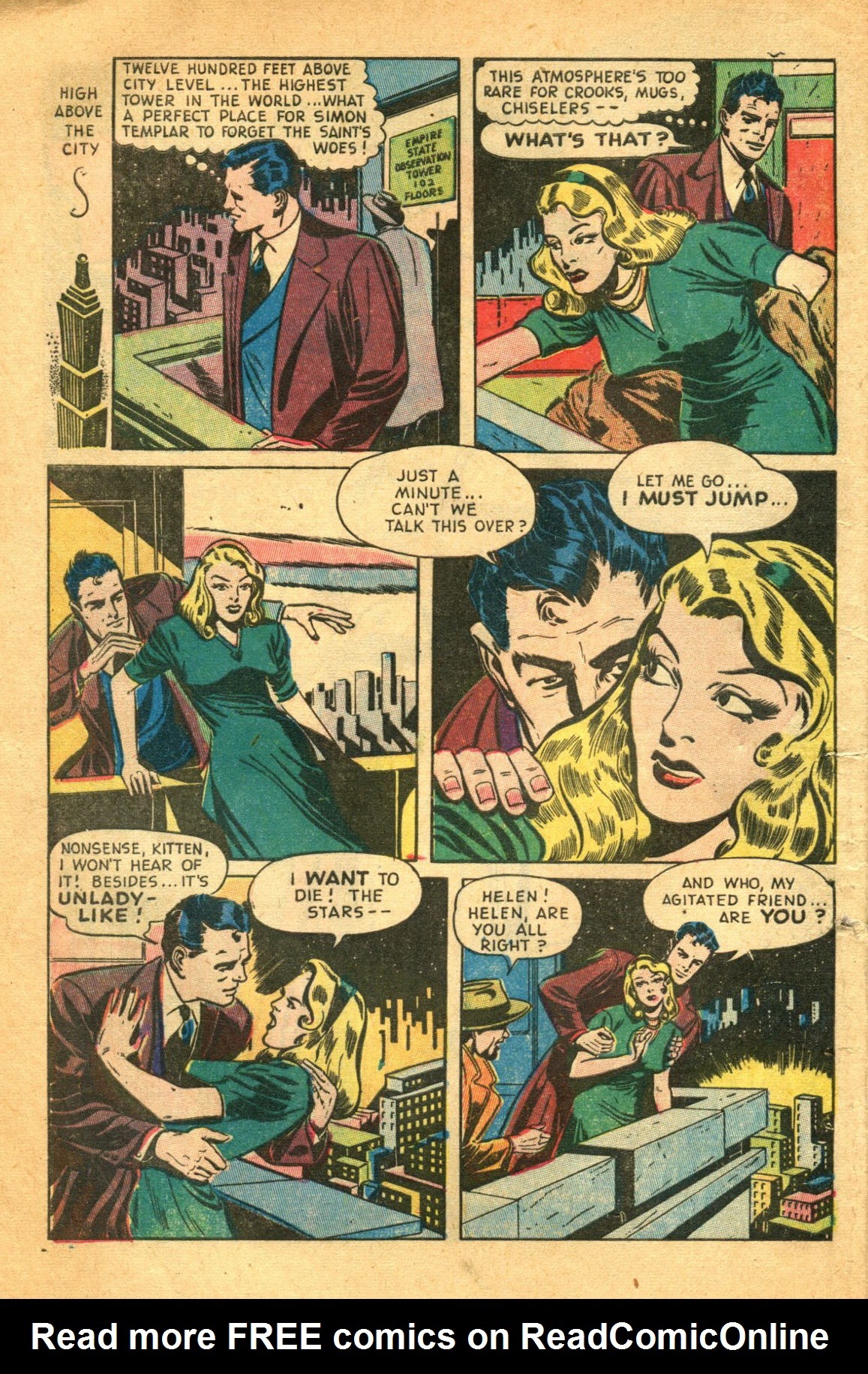 Read online The Saint (1947) comic -  Issue #2 - 4