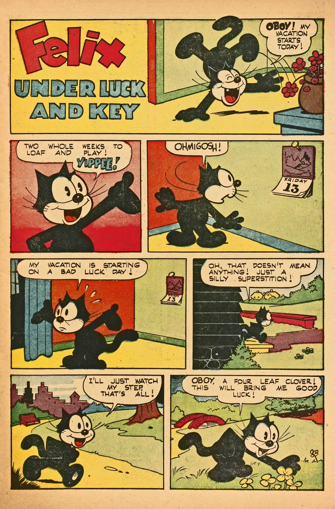 Read online Felix the Cat (1951) comic -  Issue #34 - 11