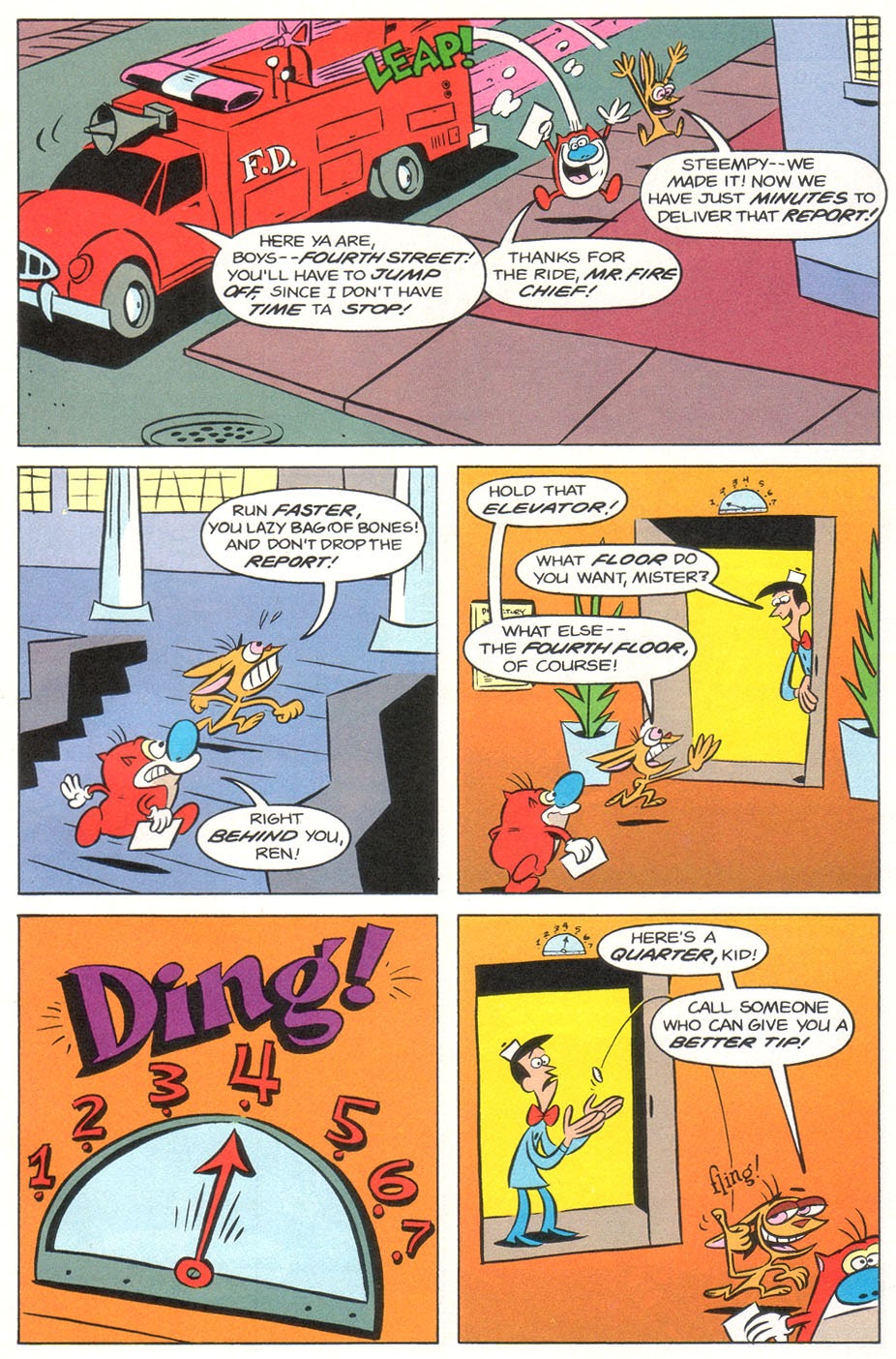 Read online The Ren and Stimpy Show Special: Four Swerks comic -  Issue # Full - 32