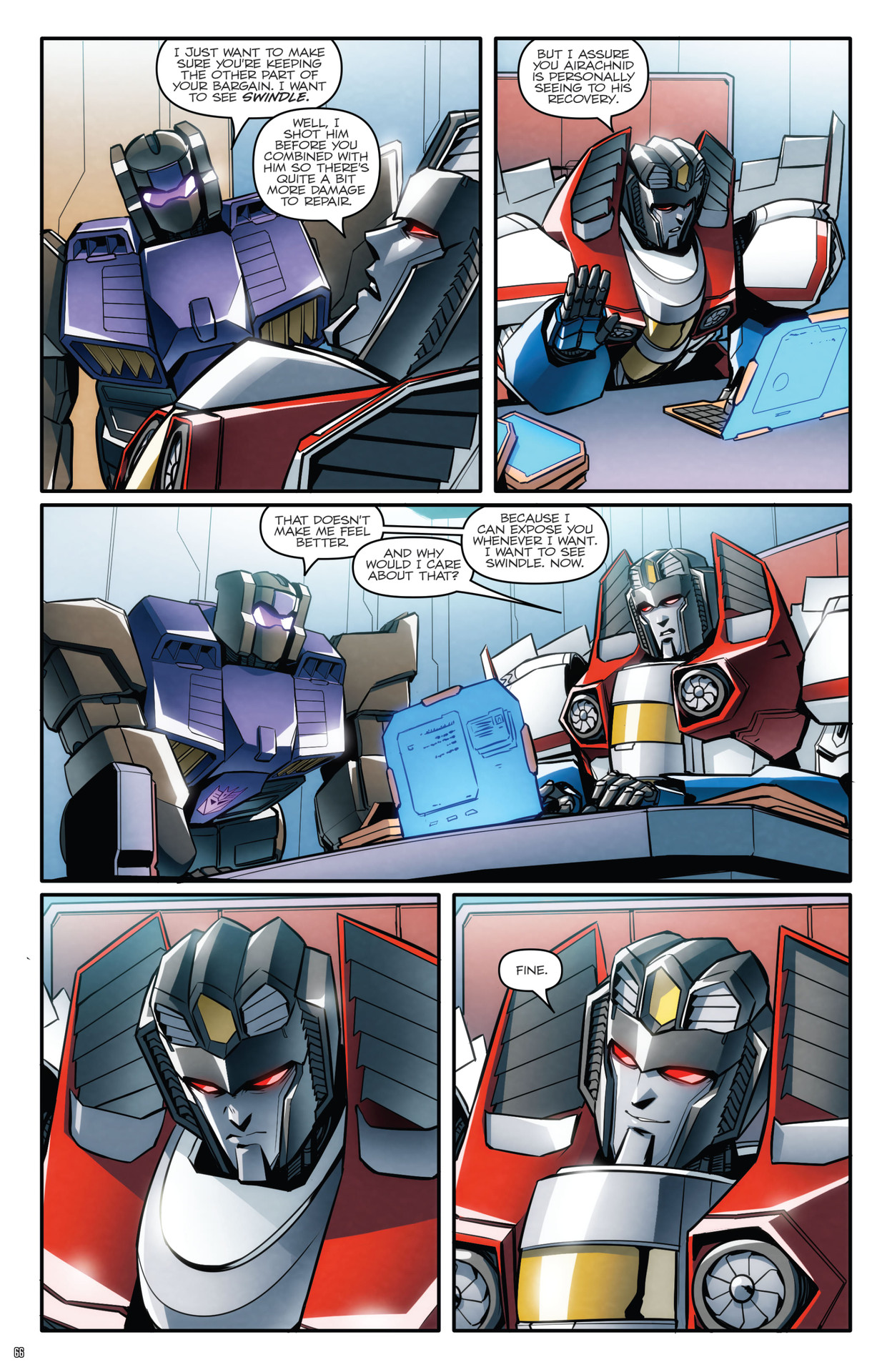 Read online Transformers: The IDW Collection Phase Three comic -  Issue # TPB 2 (Part 1) - 67