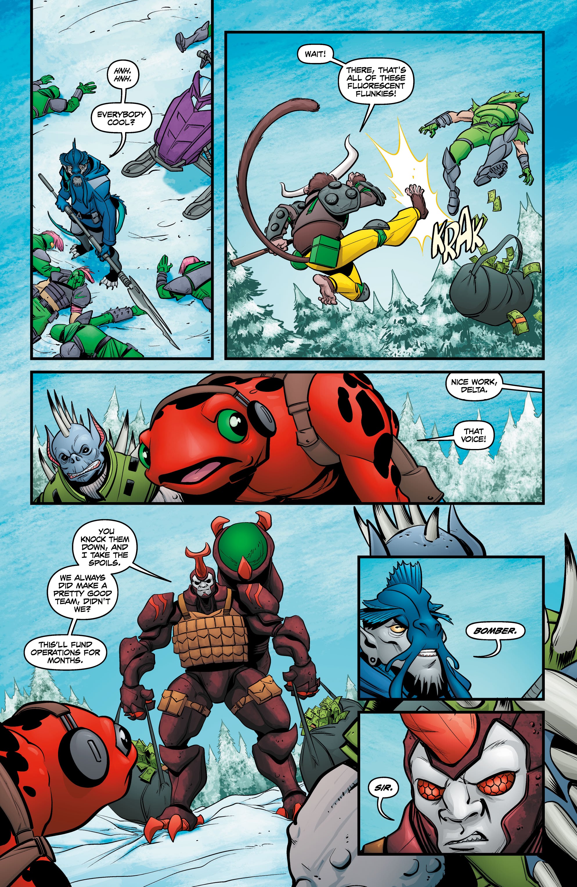 Read online Alter Nation: They Hide Hybrids comic -  Issue # TPB - 23