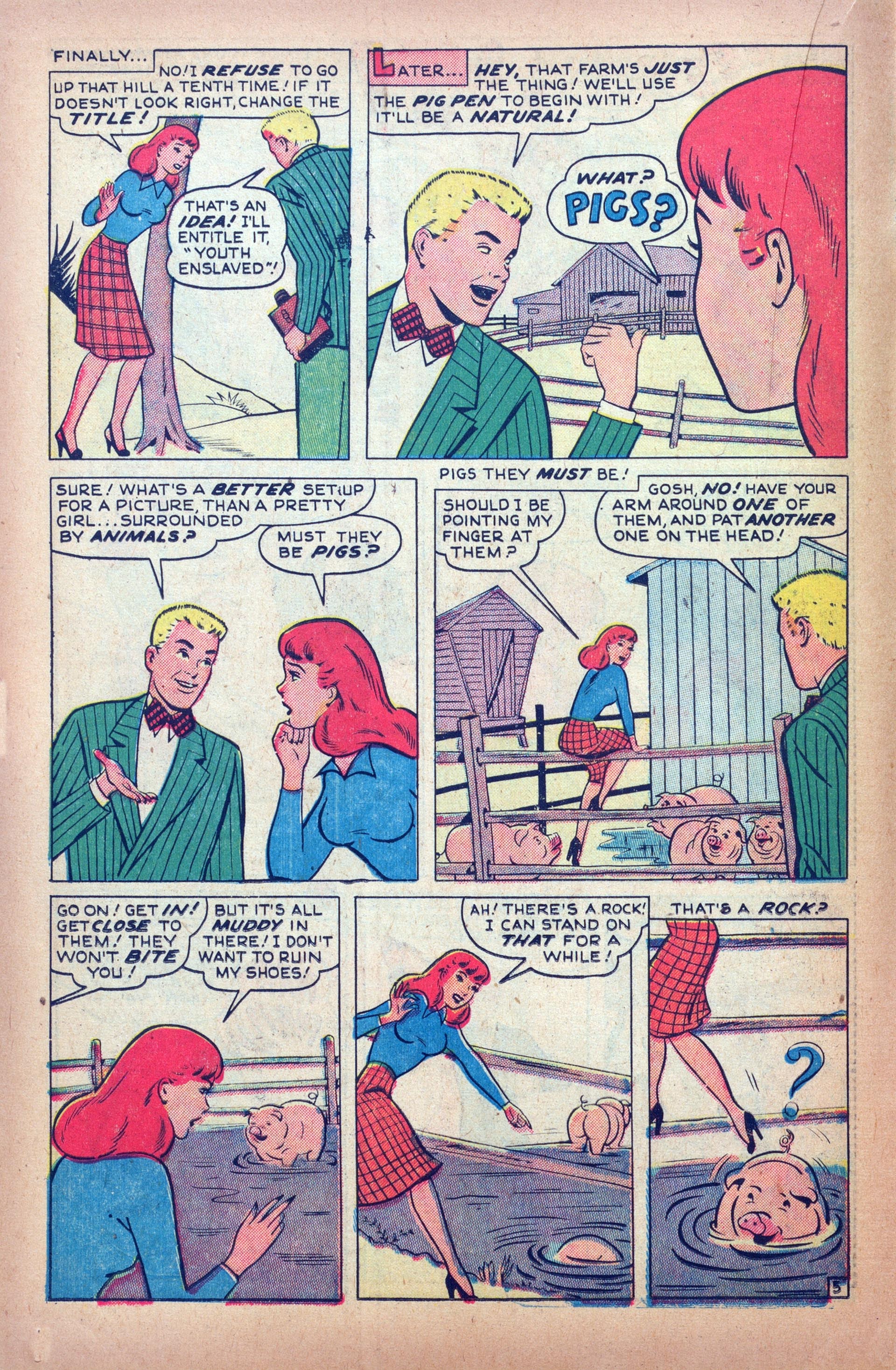 Read online Junior Miss (1947) comic -  Issue #34 - 22
