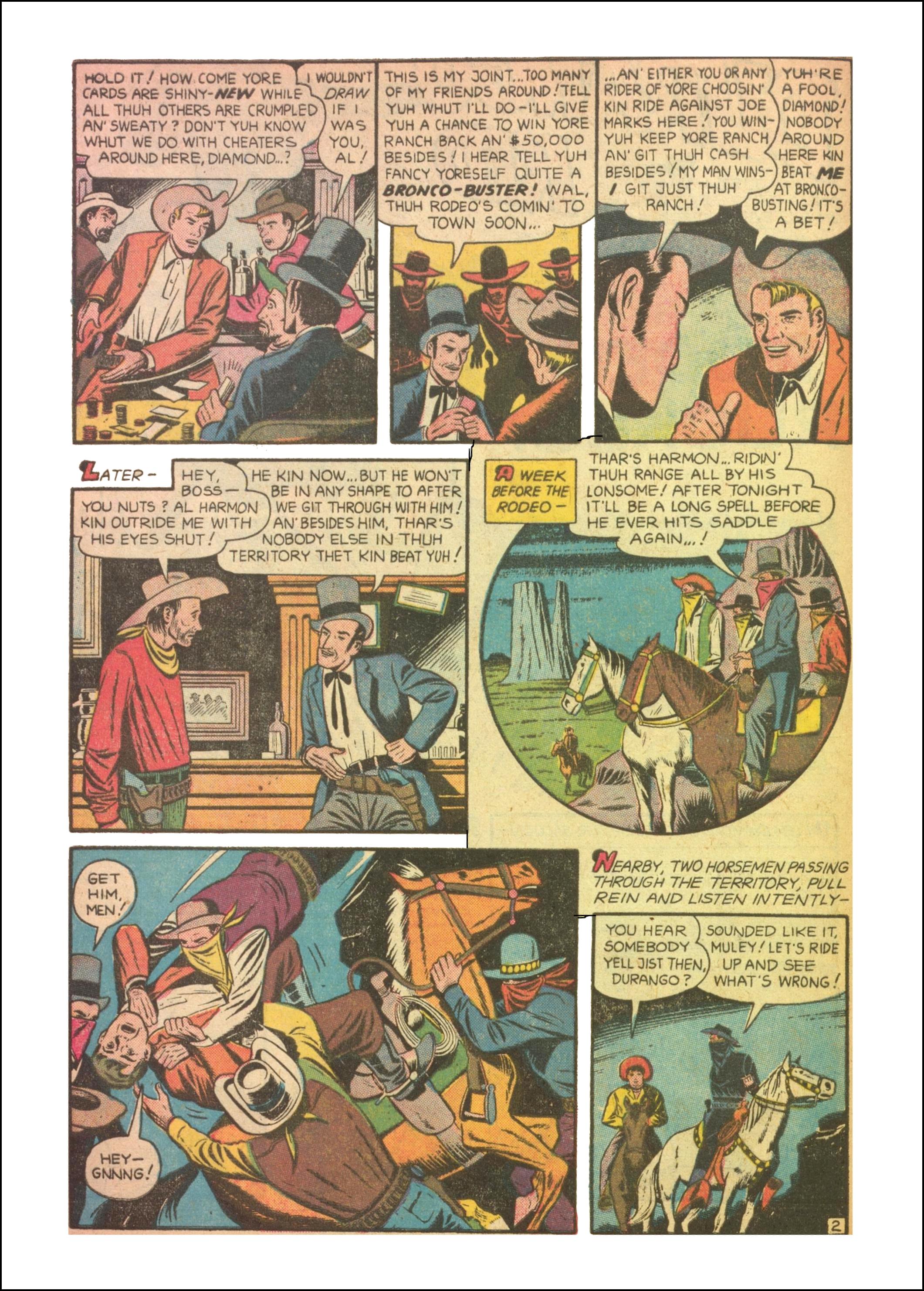 Read online Charles Starrett as The Durango Kid comic -  Issue #36 - 4