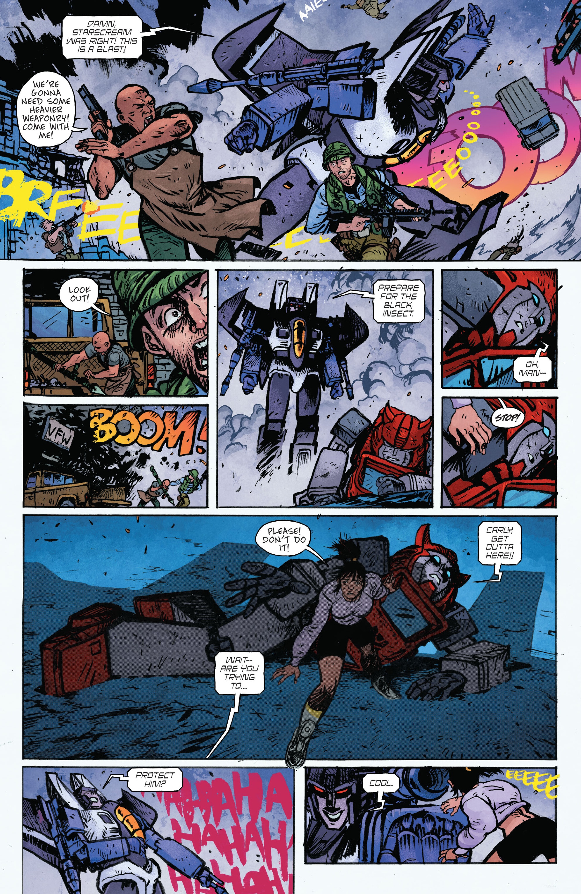Read online Transformers (2023) comic -  Issue #3 - 11