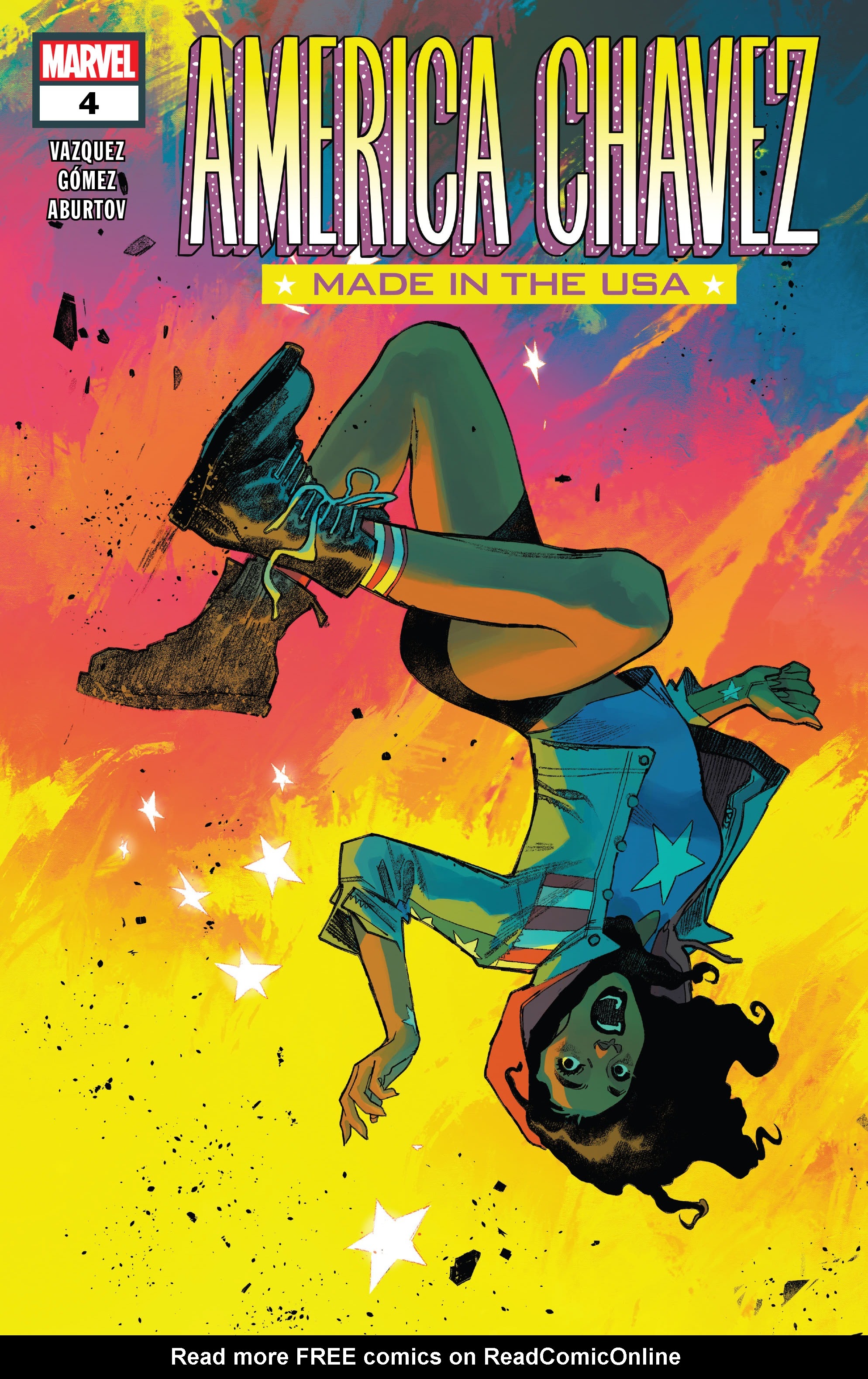 Read online America Chavez: Made In The USA comic -  Issue #4 - 1