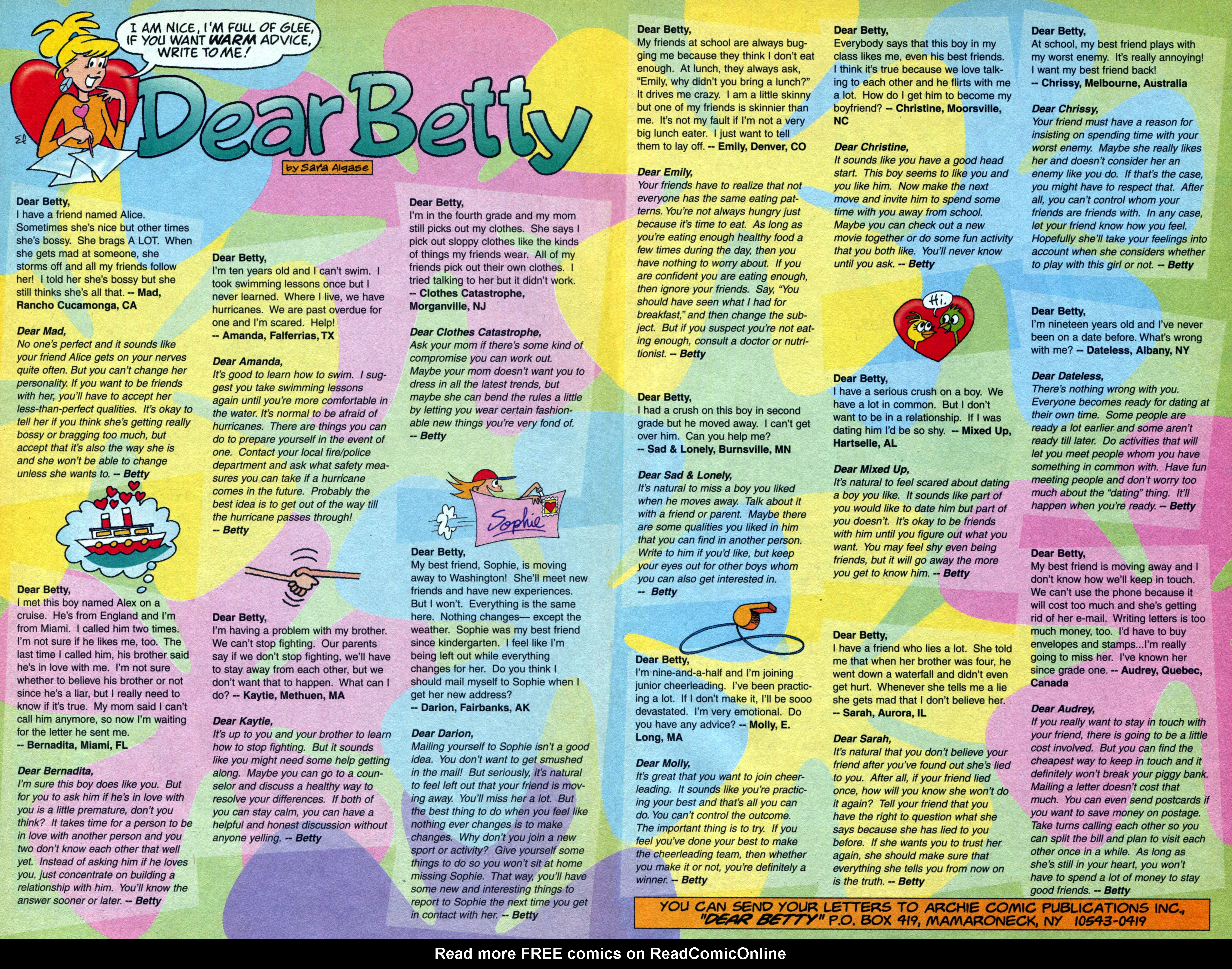 Read online Betty comic -  Issue #69 - 26