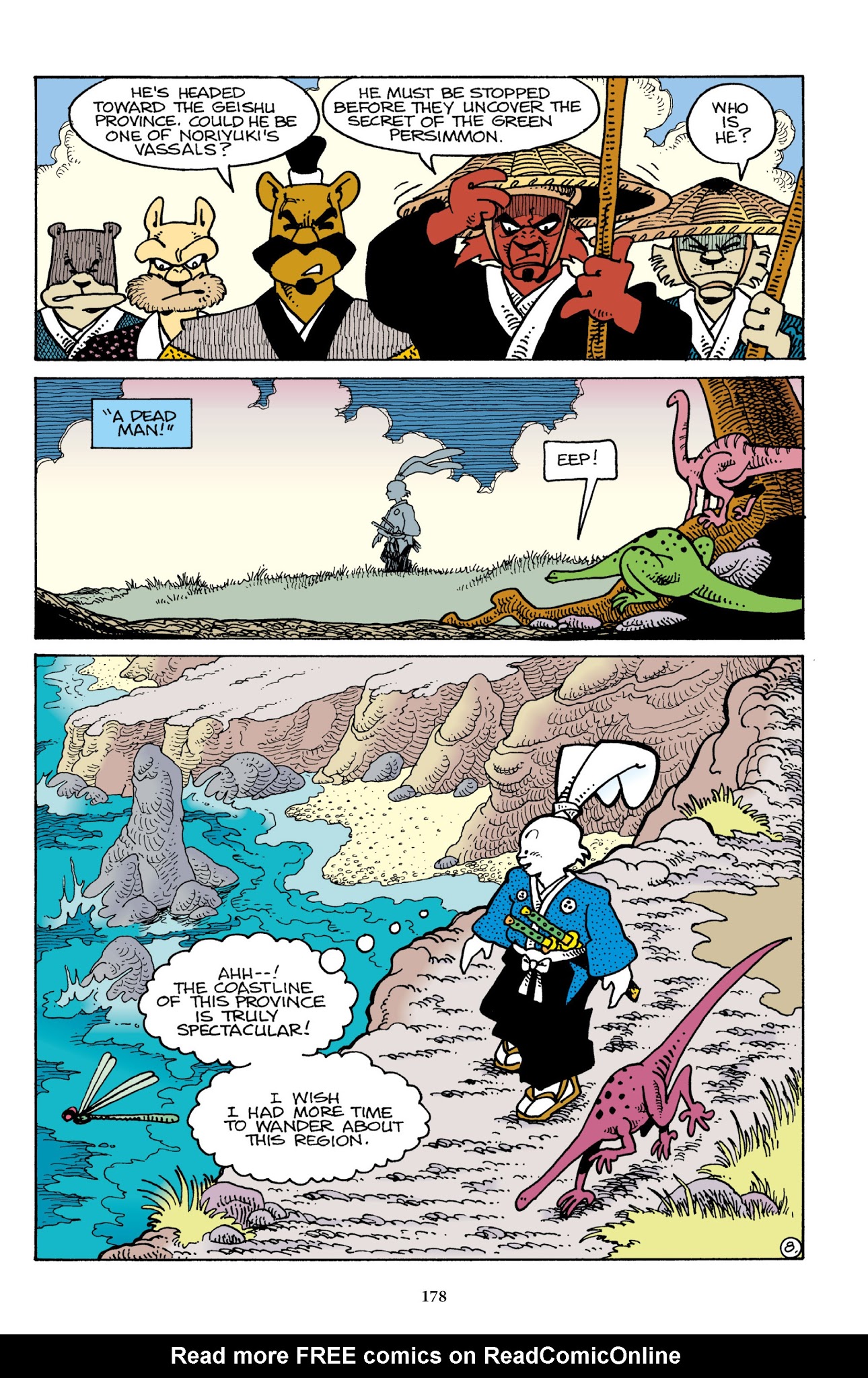 Read online The Usagi Yojimbo Saga comic -  Issue # TPB 2 - 178