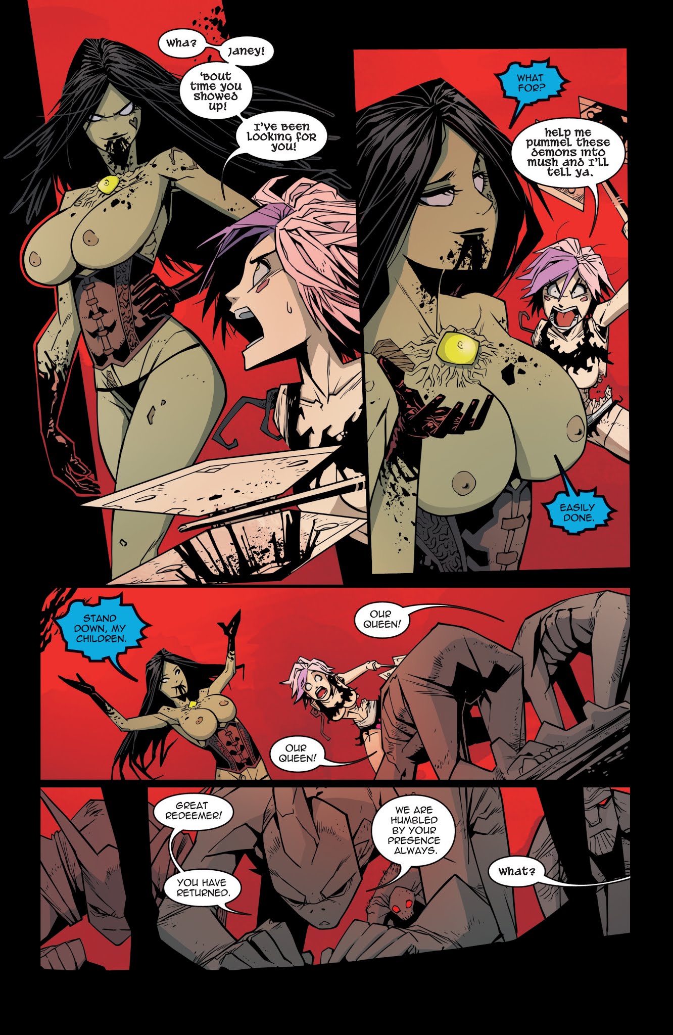 Read online Zombie Tramp (2014) comic -  Issue #48 - 18