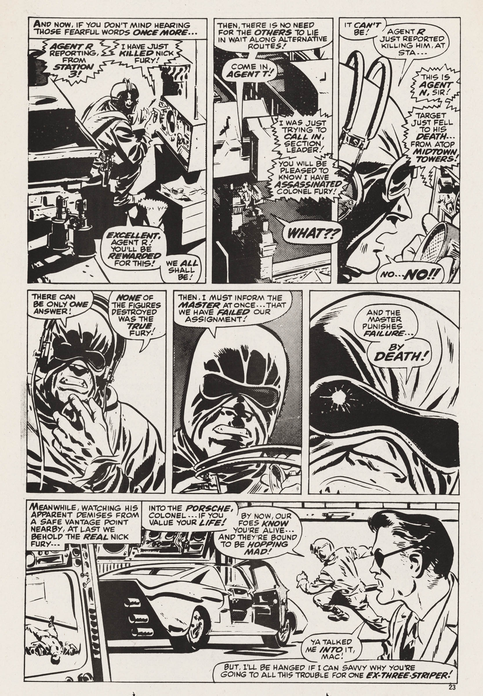 Read online Captain Britain (1976) comic -  Issue #32 - 23