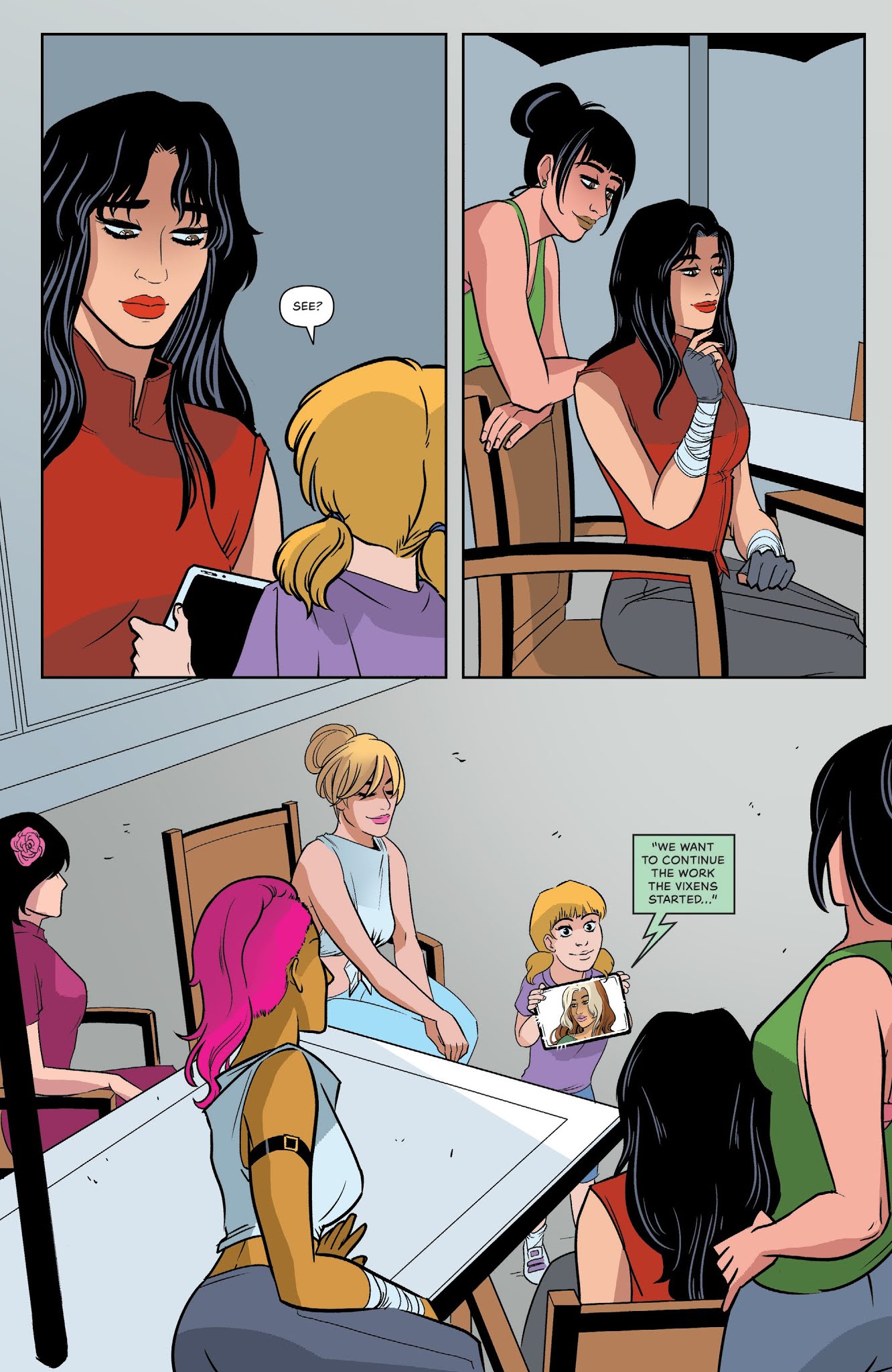 Read online Betty & Veronica: Vixens comic -  Issue # _TPB 2 - 105