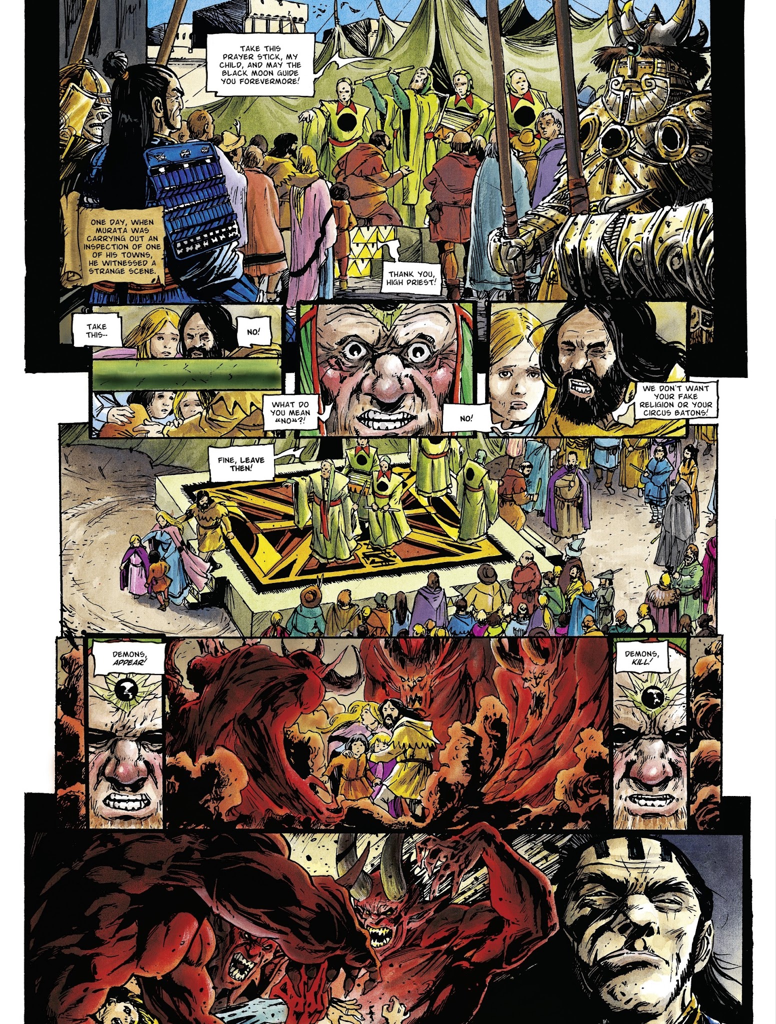 Read online The Black Moon Chronicles comic -  Issue #12 - 14