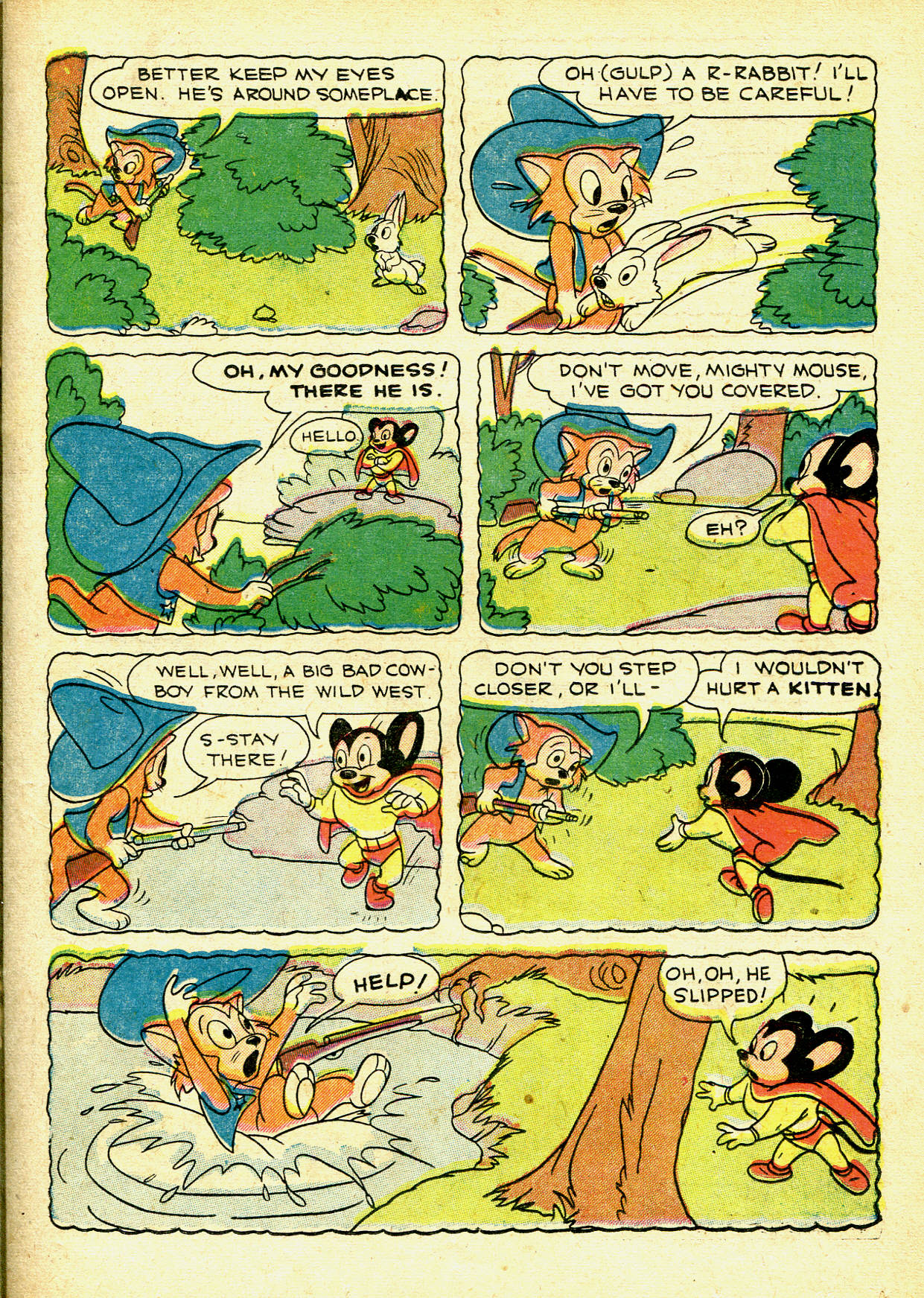 Read online Paul Terry's Mighty Mouse Comics comic -  Issue #30 - 19