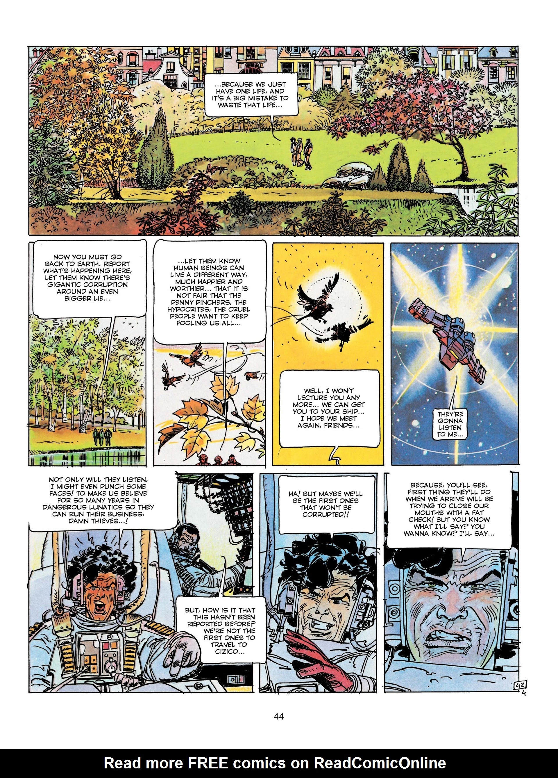 Read online Clarke and Kubrick comic -  Issue #4 - 45