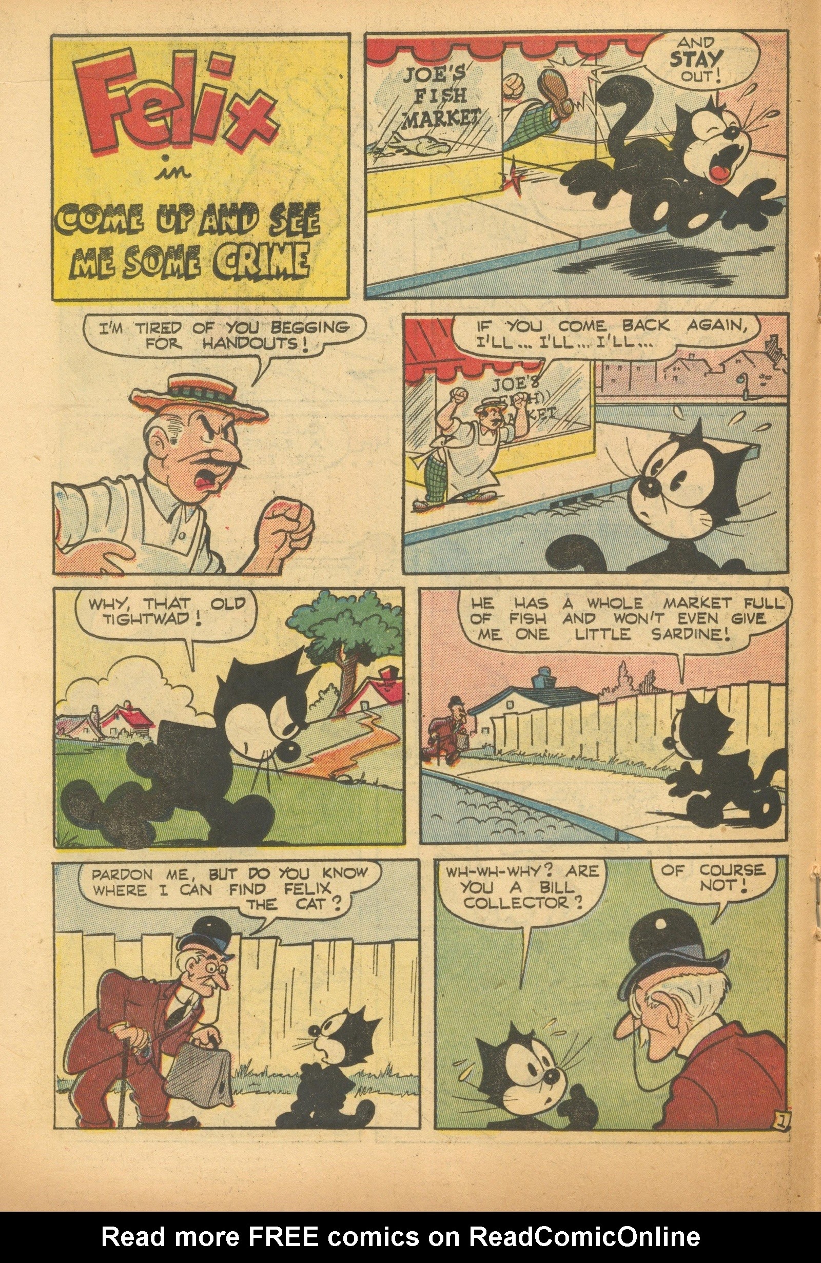 Read online Felix the Cat (1951) comic -  Issue #31 - 18