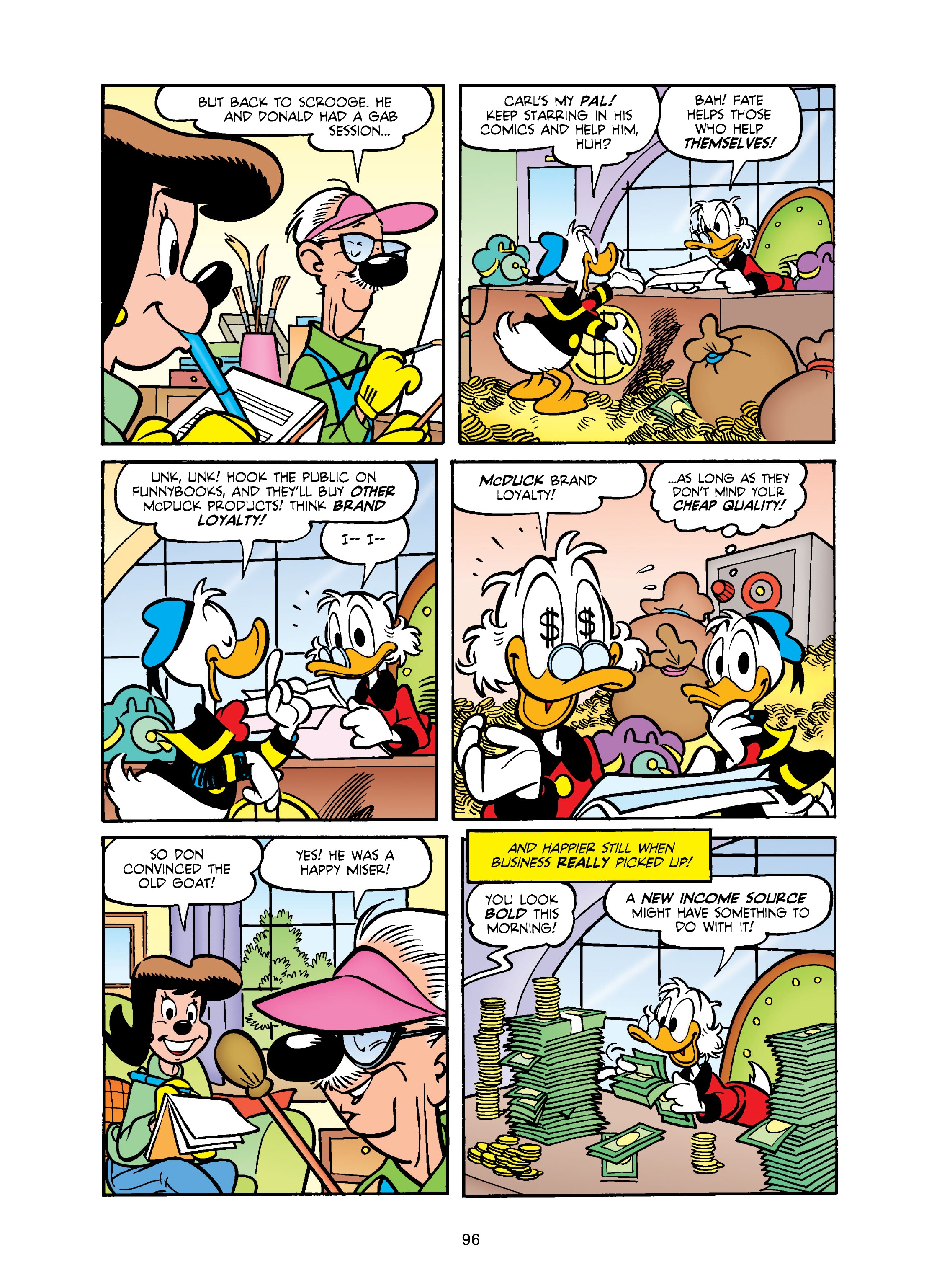 Read online Walt Disney's Uncle Scrooge & Donald Duck: Bear Mountain Tales comic -  Issue # TPB (Part 1) - 96